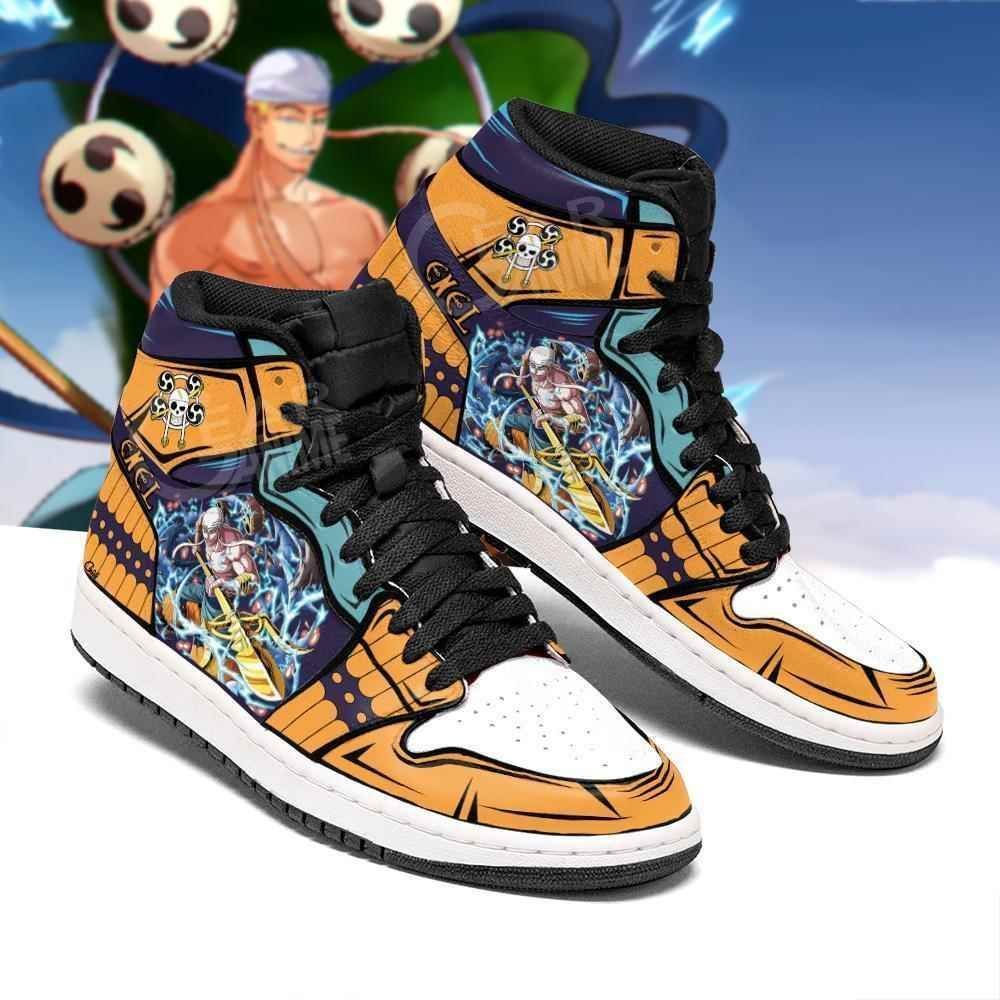God Skypiea Enel One Piece Anime Air Jordan 2021 Shoes Sport Sneakers