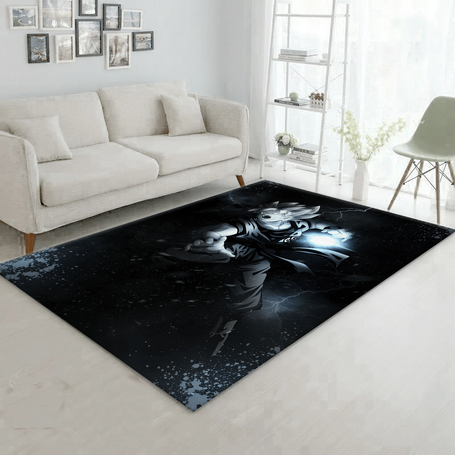 Goku Kamehameha Area Rug Carpet