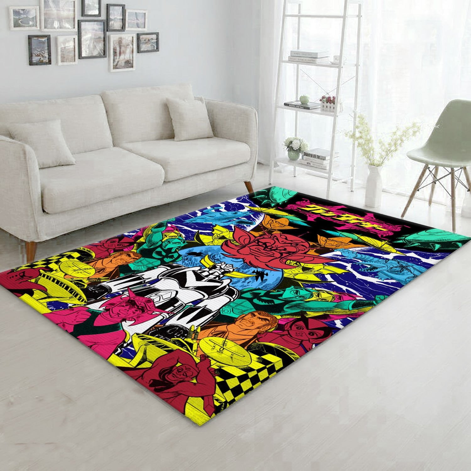 Great Grendizer Movie Area Rug