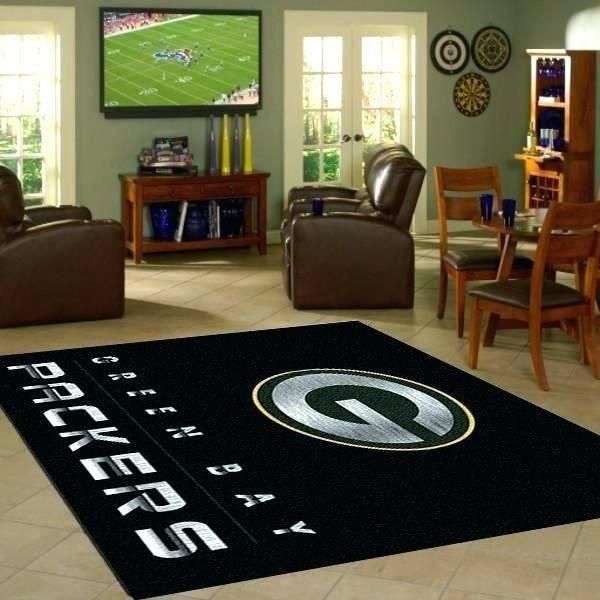 Green Bay Packers Area Rug Chrismas Gift - Indoor Outdoor Rugs