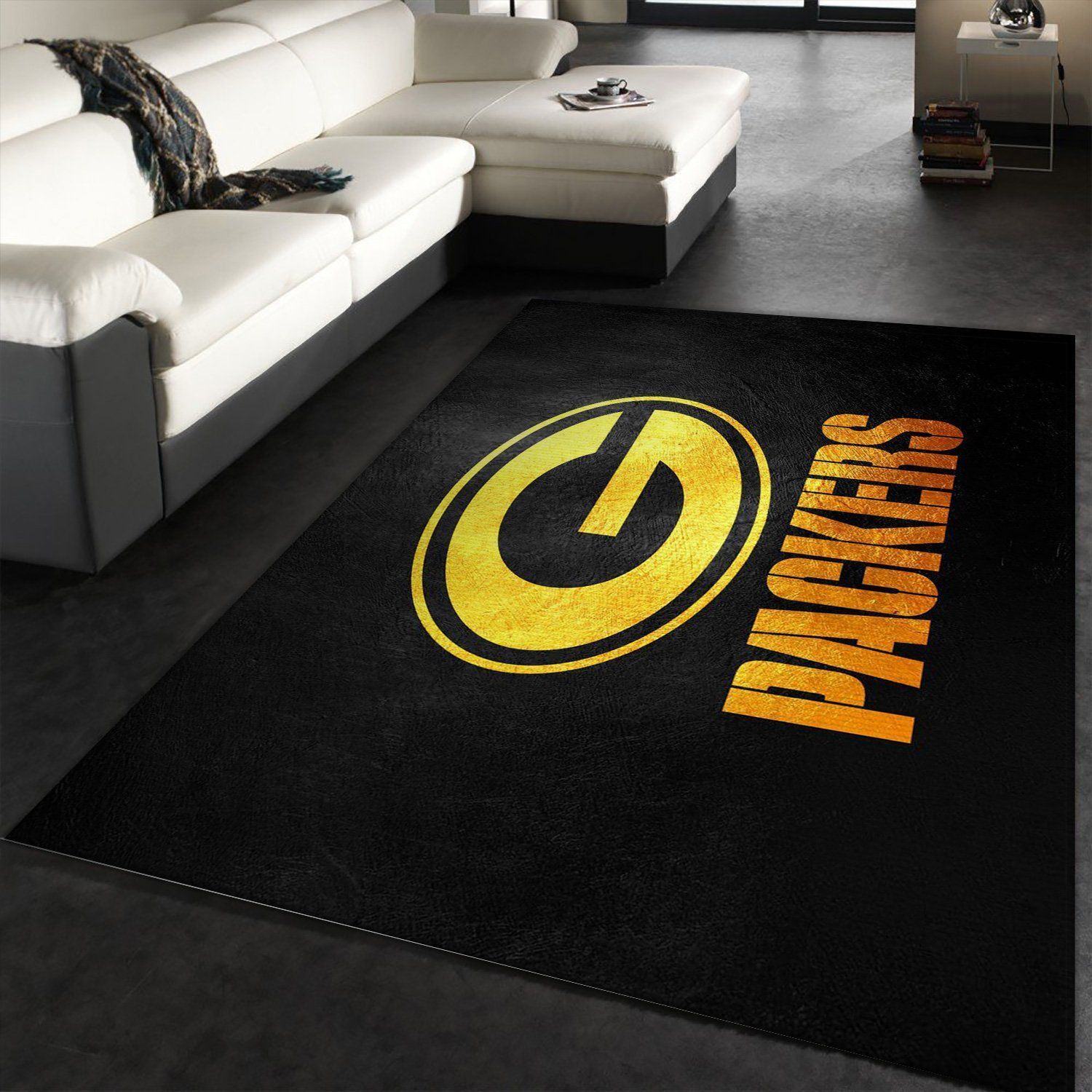 Green Bay Packers NFL Area Rug For Christmas