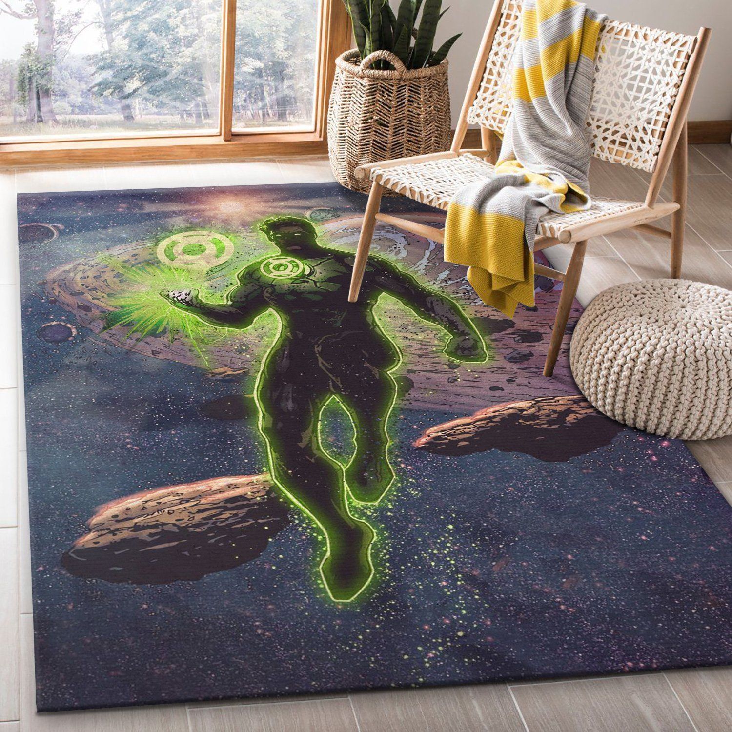 Green Lantern Area Rug