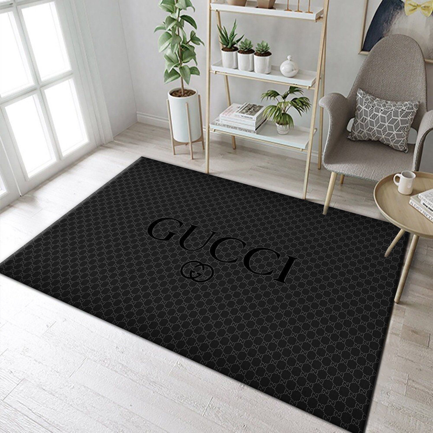 Gucci Dark Living Room Area Carpet Living Room Rugs FN281012 The US Decor - Indoor Outdoor Rugs