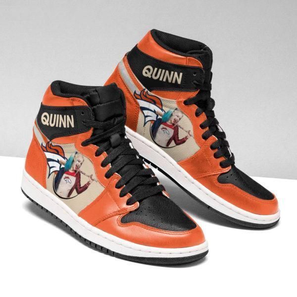 Harley Quinn Nfl Denver Broncos Air Jordan Shoes Sport