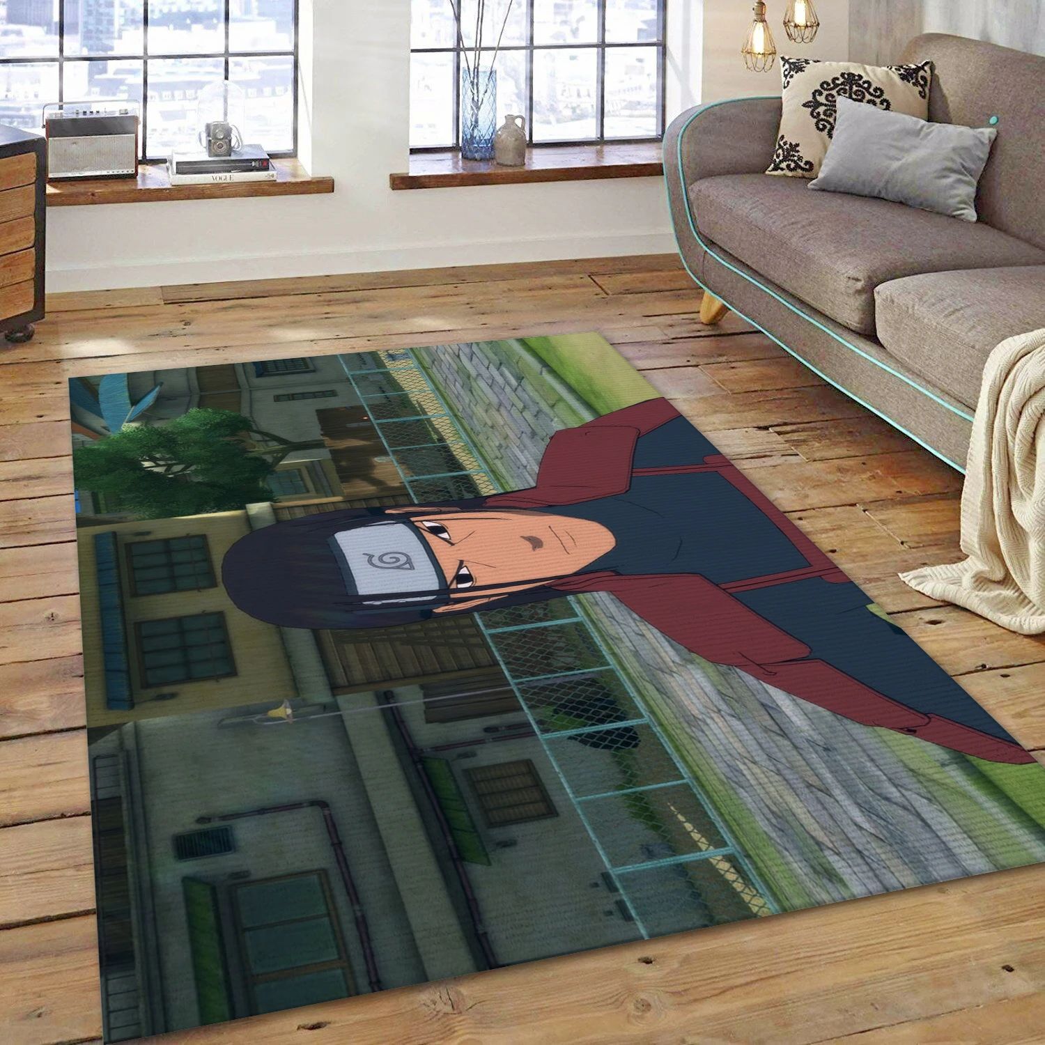 Hashirama Video Game Area Rug For Christmas