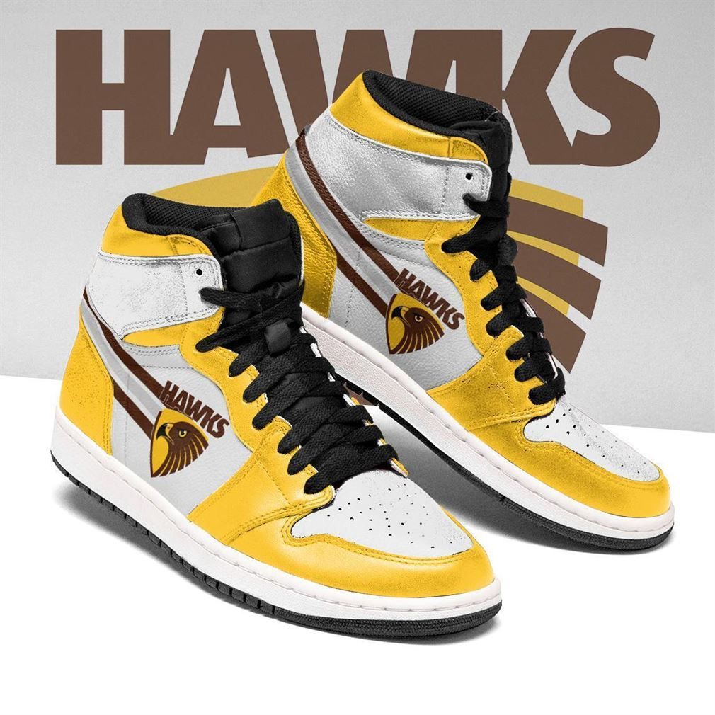 Hawthorn Hawks Afl Air Jordan Shoes Sport Sneaker Boots Shoes