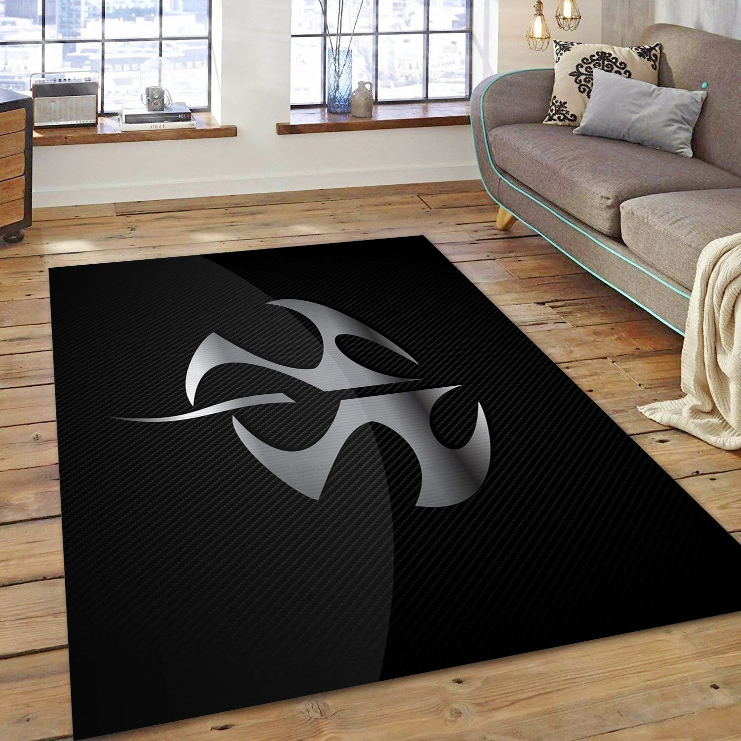 Hitman Logo Game Area Rug Carpet