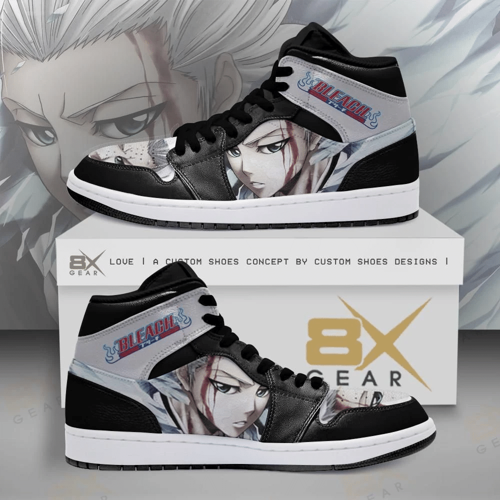 Hitsugaya Toushirou Bloodstains Anime Air Jordan Shoes Sport