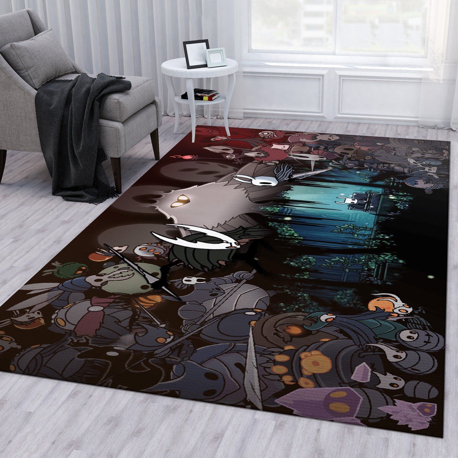 Hollow Knight Area Rug For Christmas Living Room Rug Home Decor Floor Decor - Indoor Outdoor Rugs