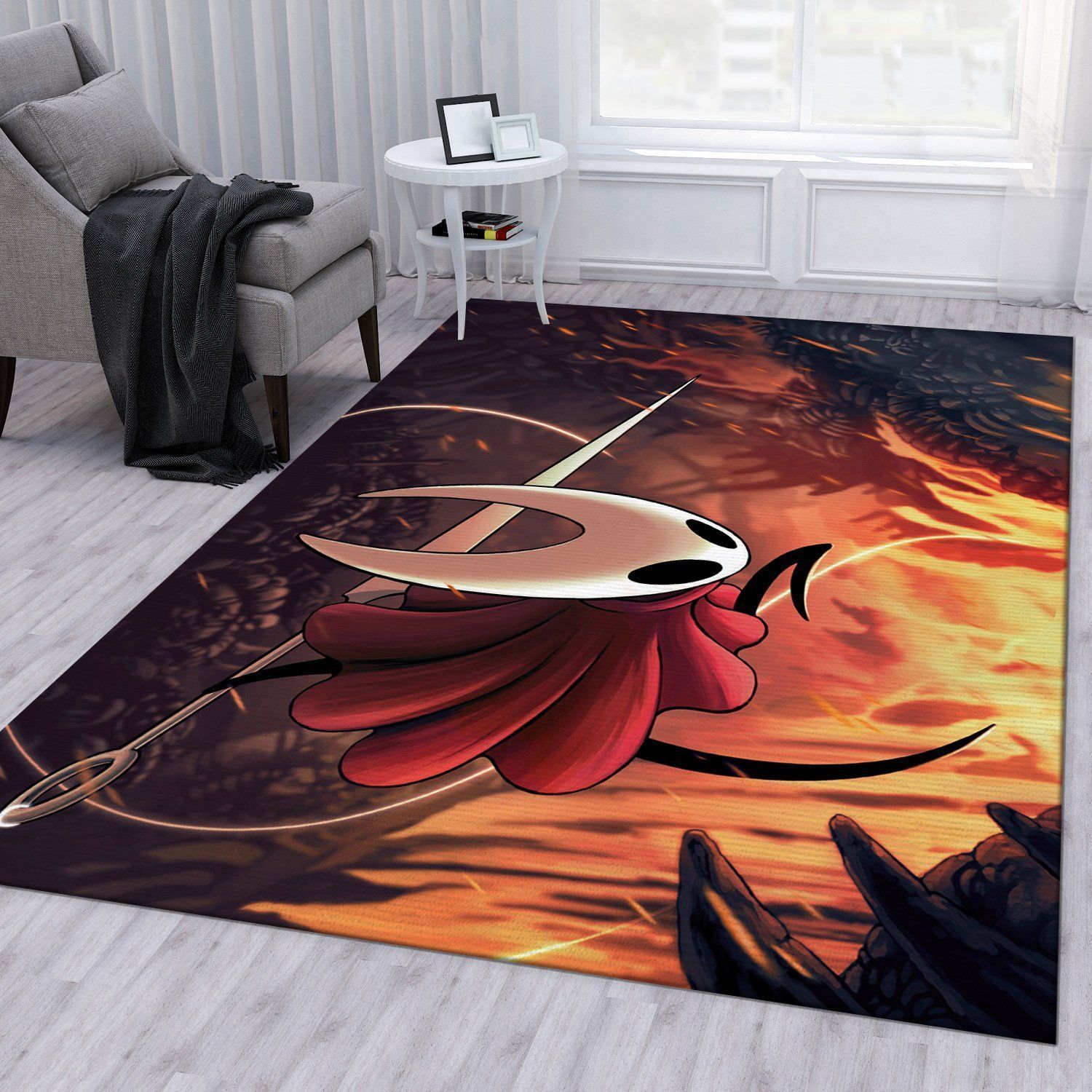 Hollow Knight Ver12 Rug Living Room Rug Home US Decor - Indoor Outdoor Rugs