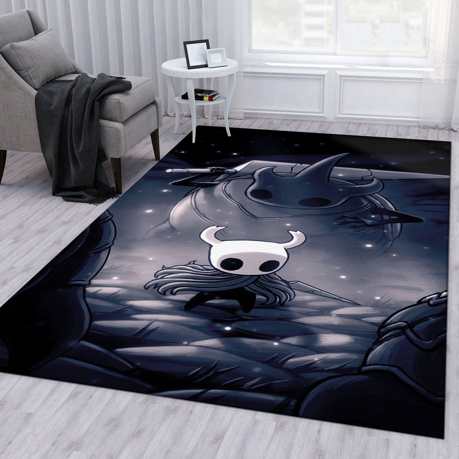 Hollow Knight Ver15 Area Rug Living Room Rug Home US Decor - Indoor Outdoor Rugs
