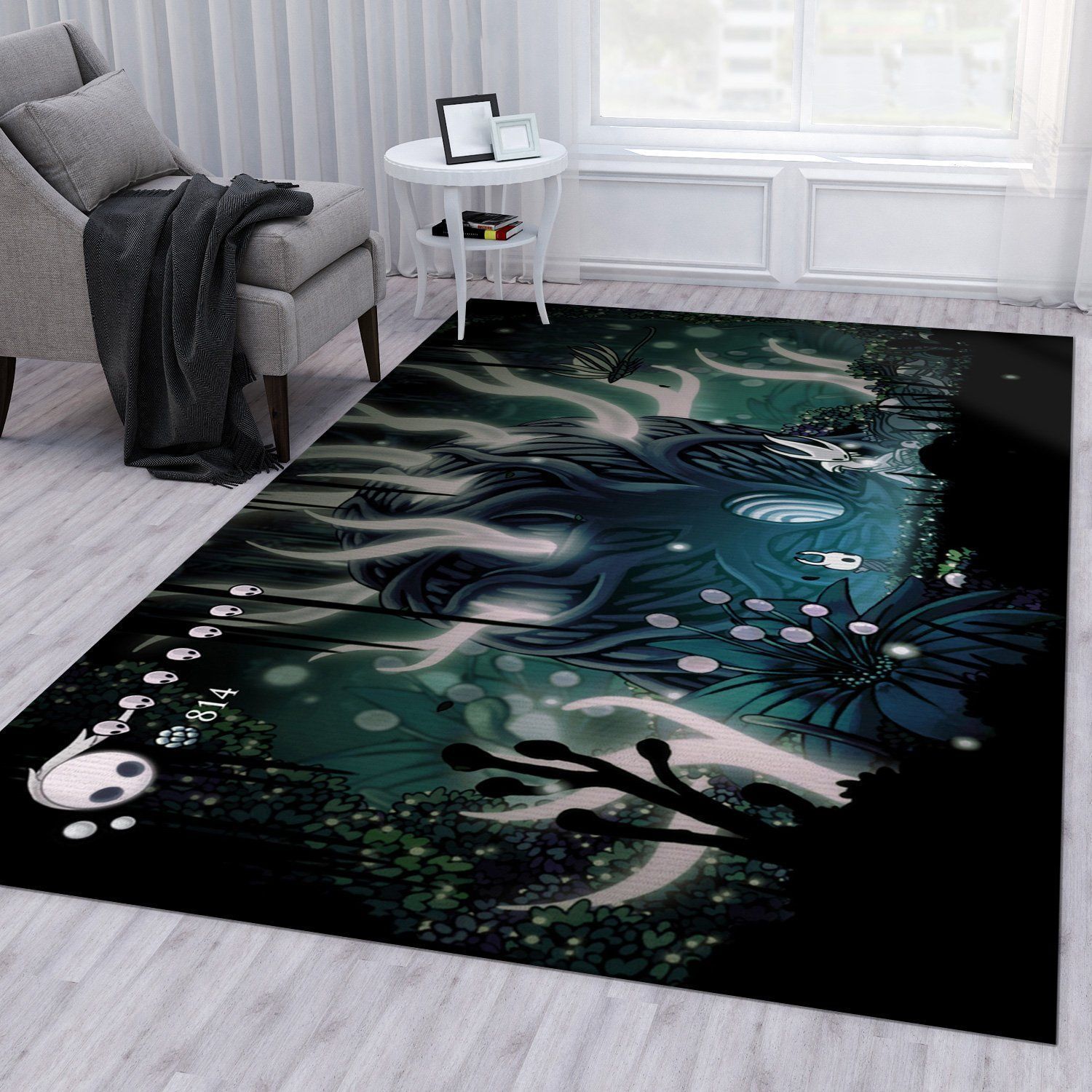 Hollow Knight Ver3 Area Rug For Christmas Bedroom Rug Christmas Gift US Decor - Indoor Outdoor Rugs