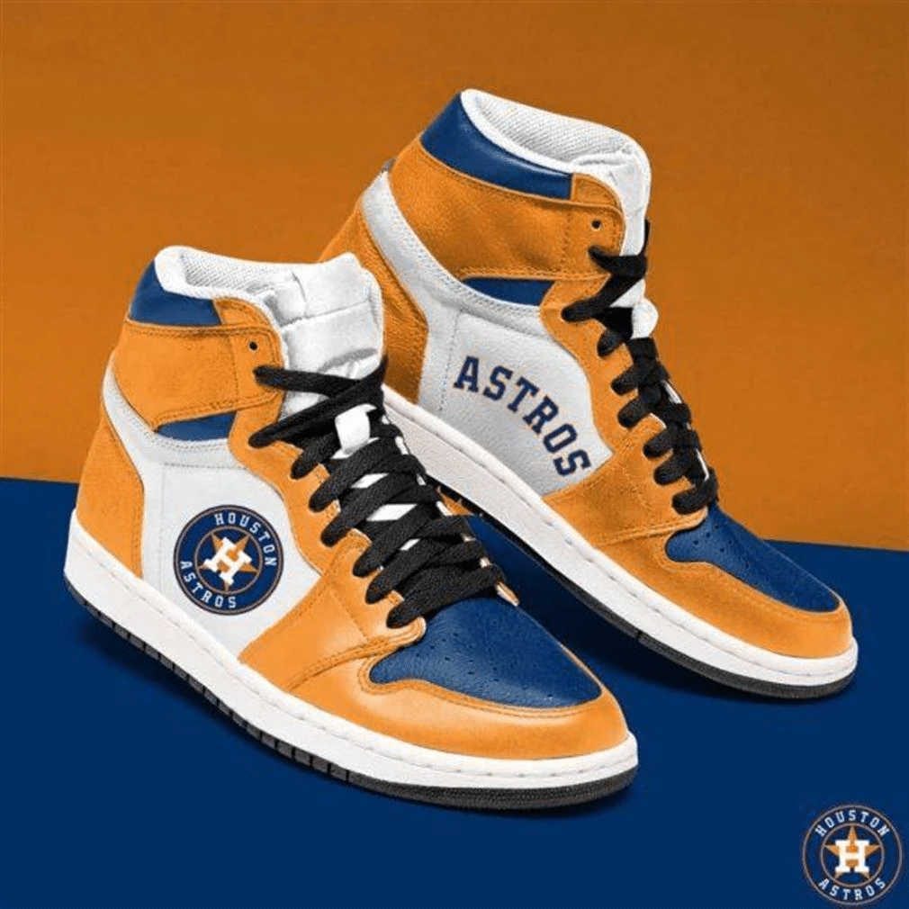 Houston Astros Mlb Baseball Air Jordan Shoes Sport Sneaker Boots Shoes