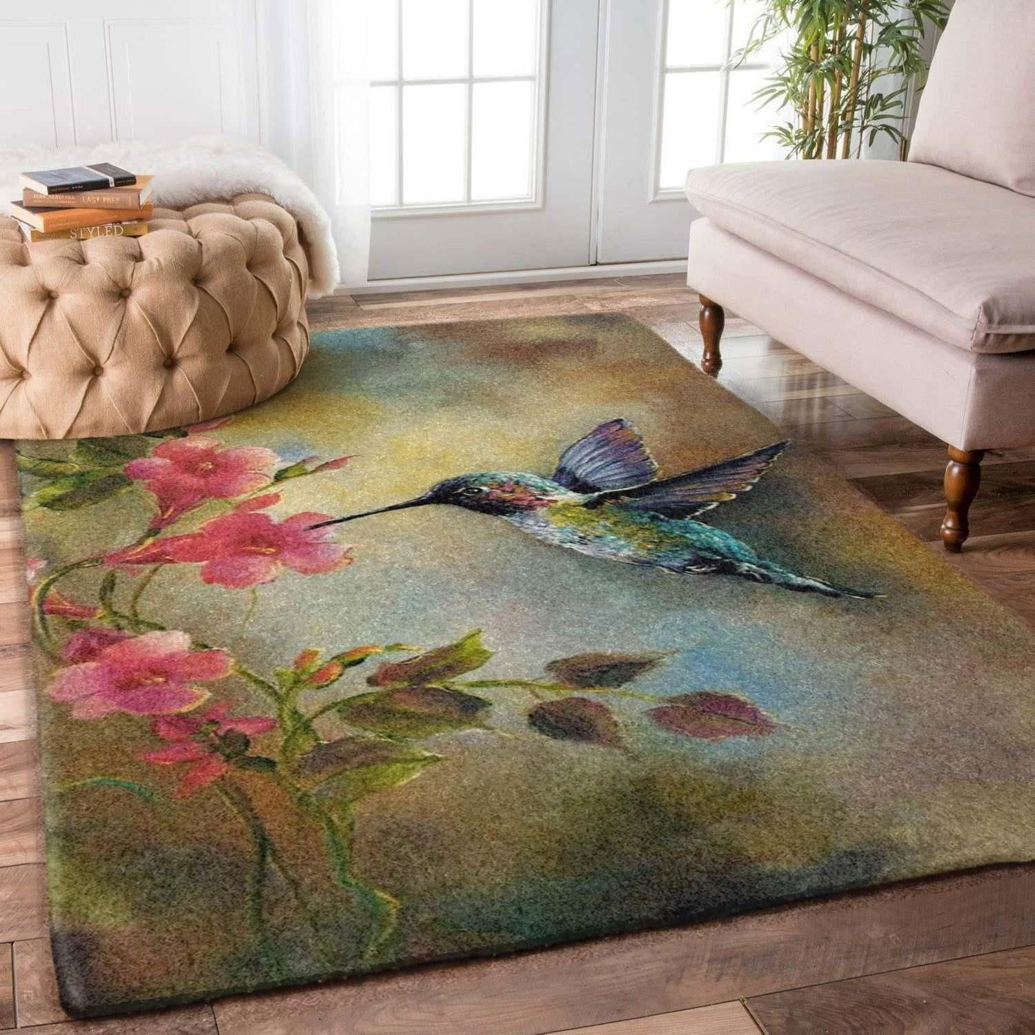 Hummingbirds Rug - Indoor Outdoor Rugs