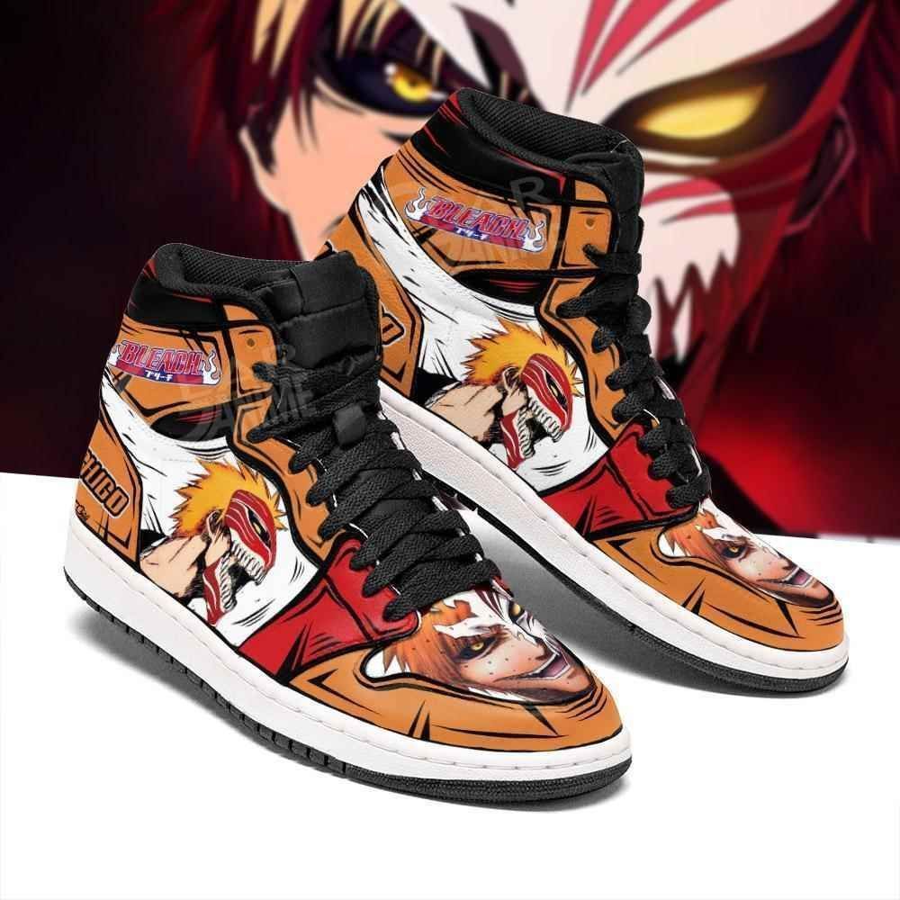 Ichigo Hollow Bleach Anime Air Jordan 2021 Shoes Sport Sneakers