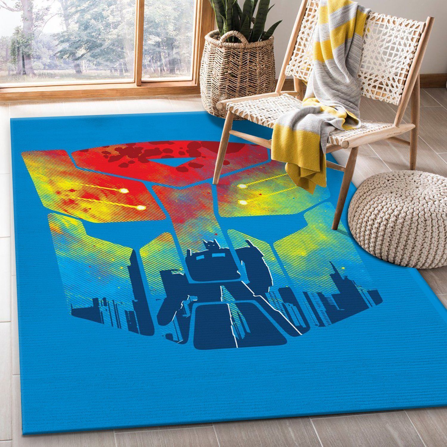 Inspired By The Cartoon Tv Show Transformers I Hope Area Rug Carpet