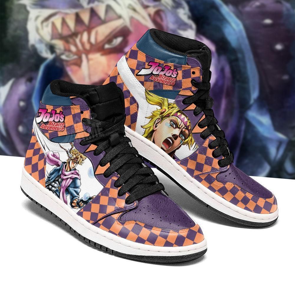 Jojo's Bizarre Adventure Caesar Anthonio Zeppeli Air Jordan Shoes Sport Sneakers