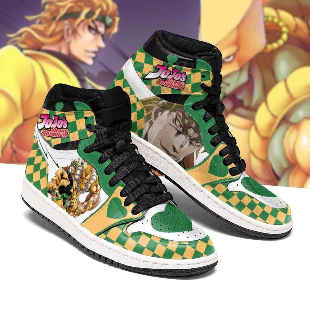 Jojo's Bizarre Adventure Dio Brando Anime Air Jordan Shoes Sport Sneakers