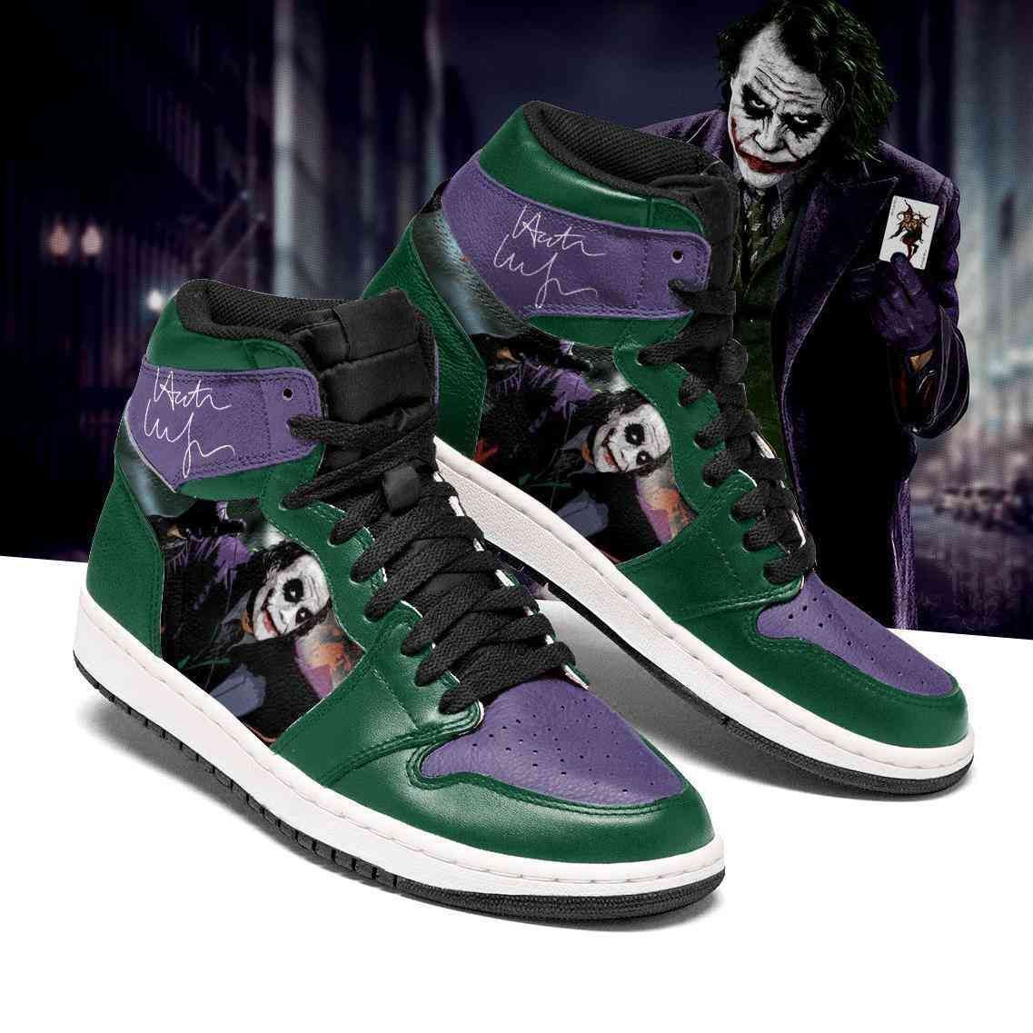 Joker Dc Comics 3 Air Jordan Shoes Sport Sneakers