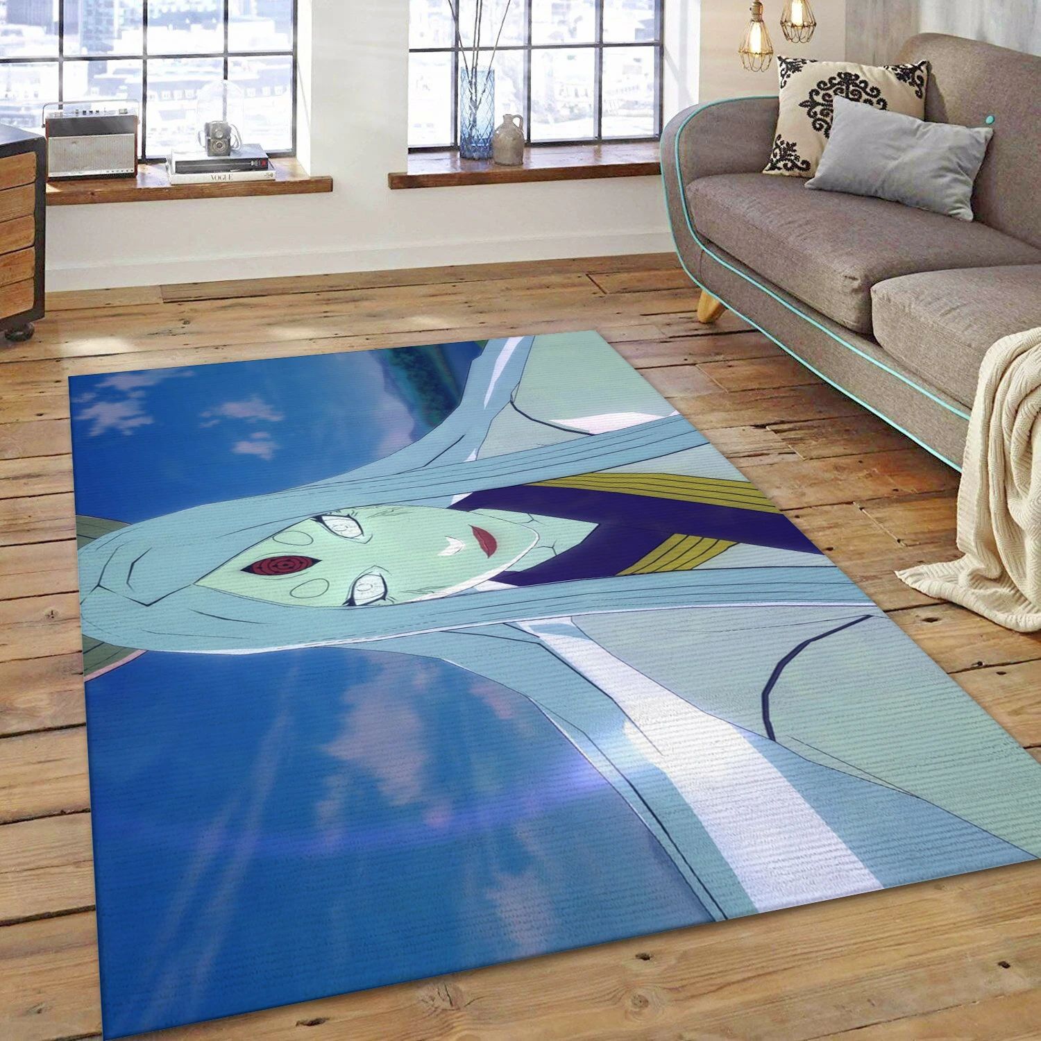 Kaguya Video Game Reangle Rug