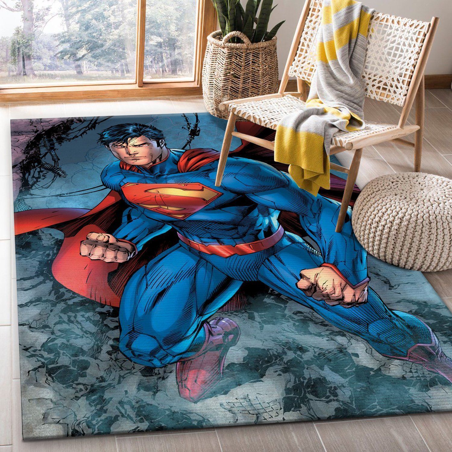 Kal El Movie Area Rug