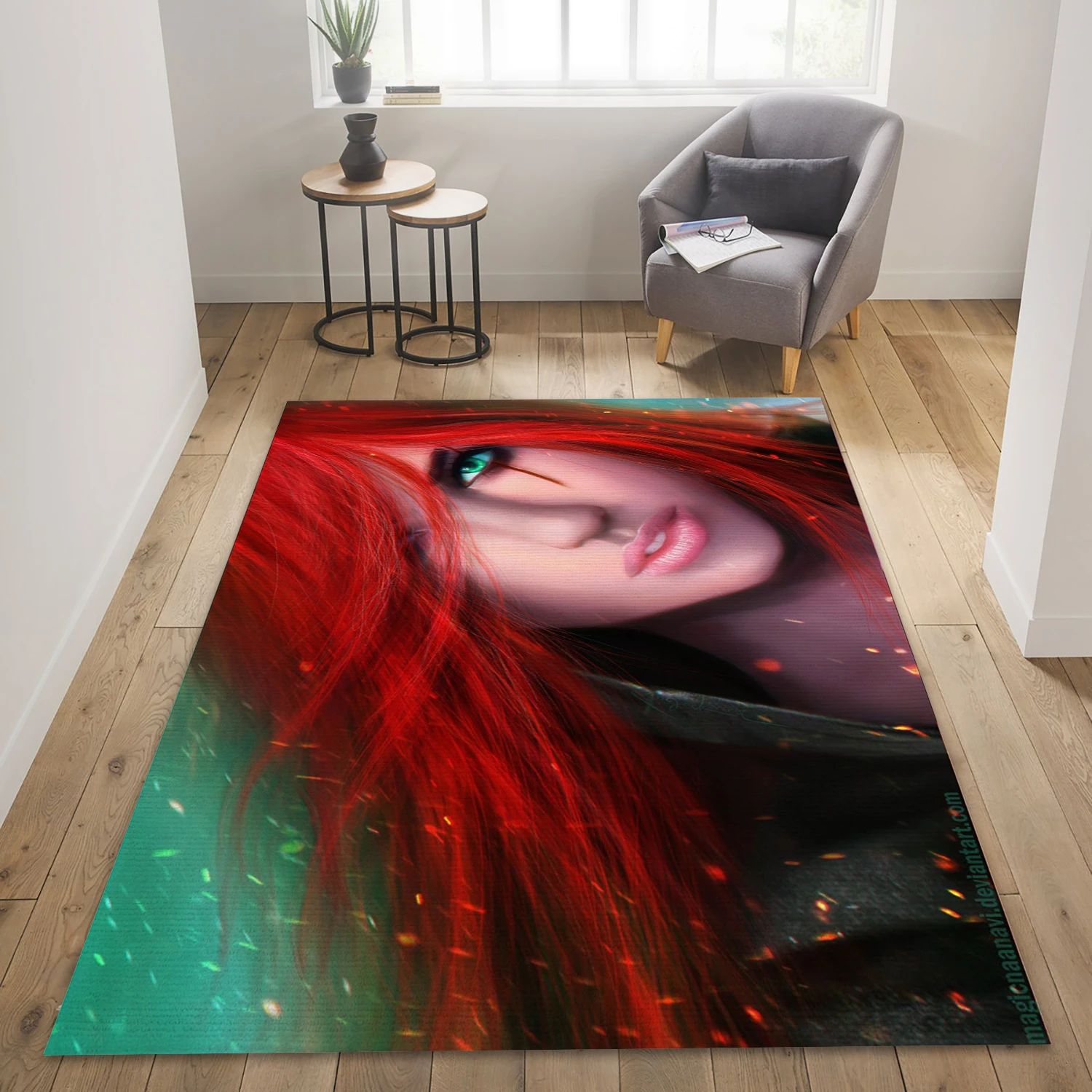 Katarina Penta Kill Video Game Area Rug For Christmas