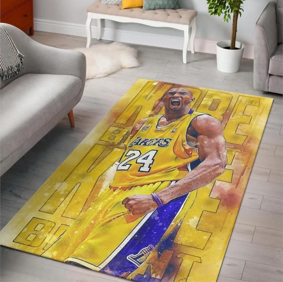 Kobe Bryant Legends Never Dies Area Rug Rugs For Living Room Rug Home Decor - Indoor Outdoor Rugs