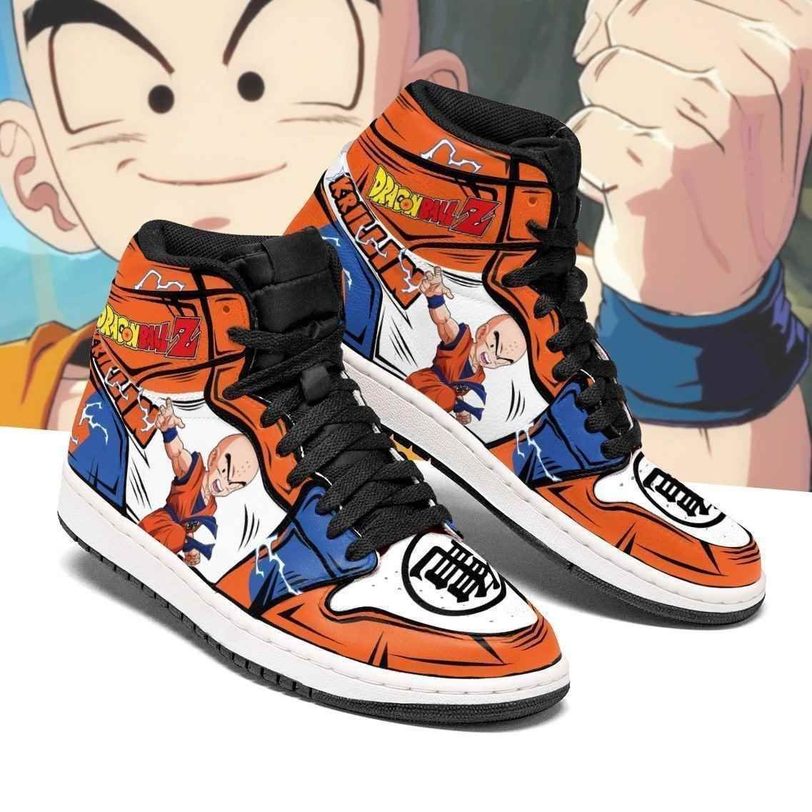 Krillin Dragon Ball Z Anime Air Jordan 2021 Shoes Sport Sneakers