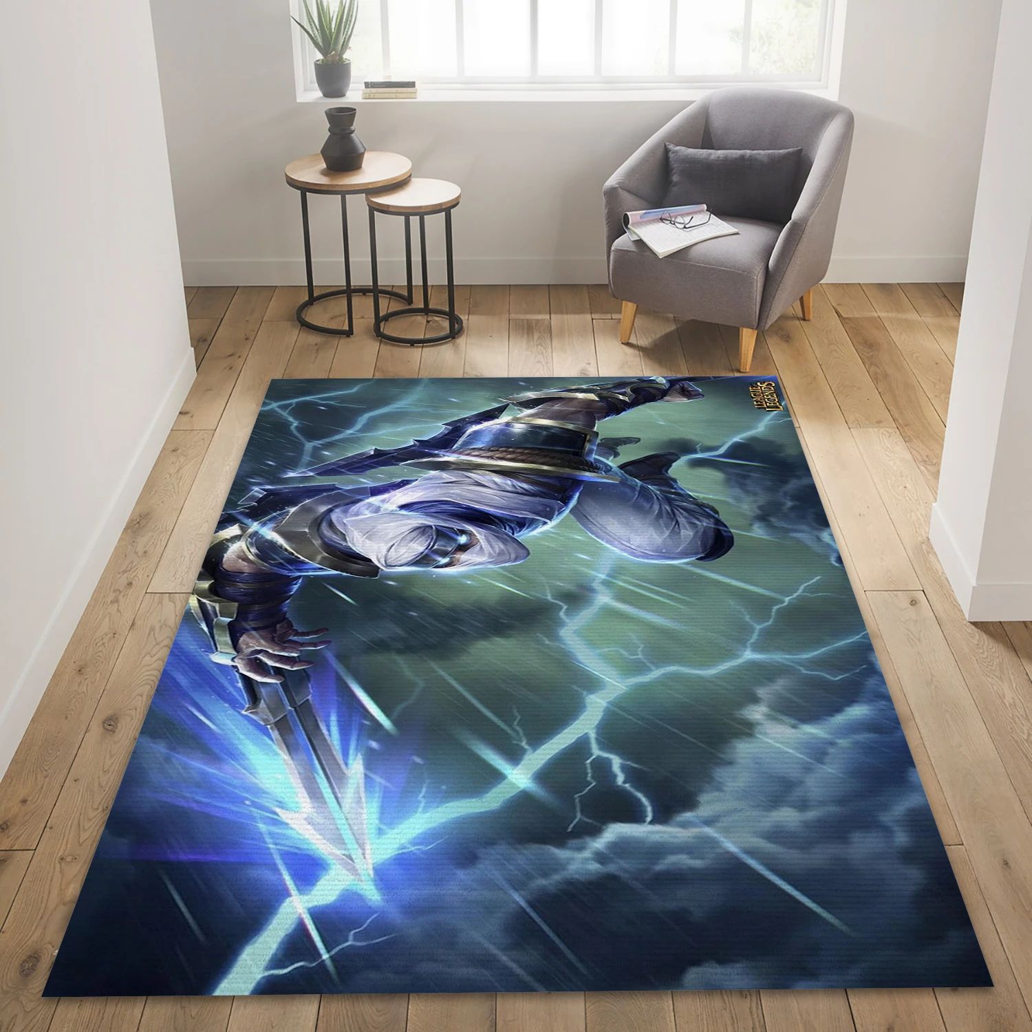 League Of Legends Video Game Reangle Rug