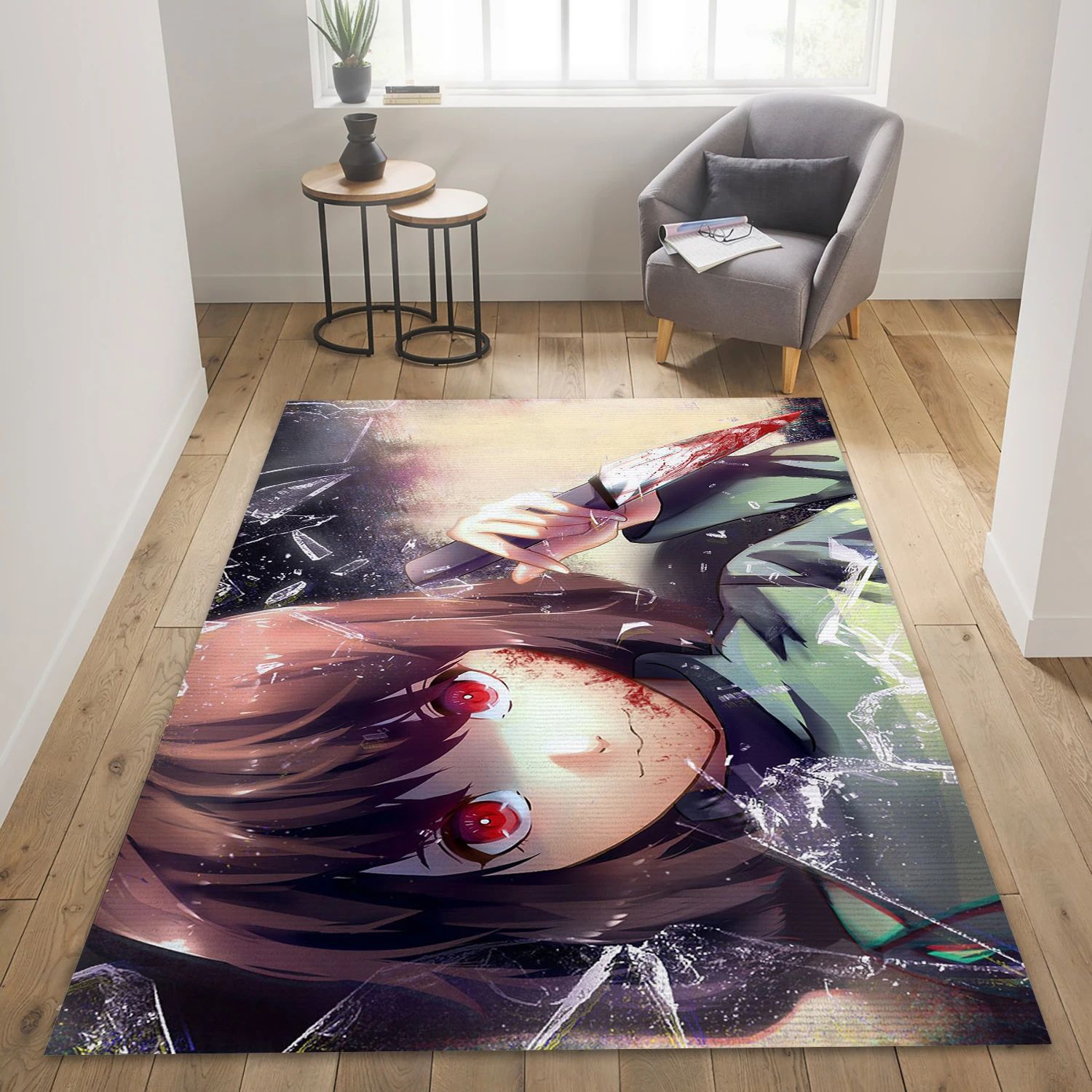 Lets Kill Everyone Video Game Area Rug For Christmas