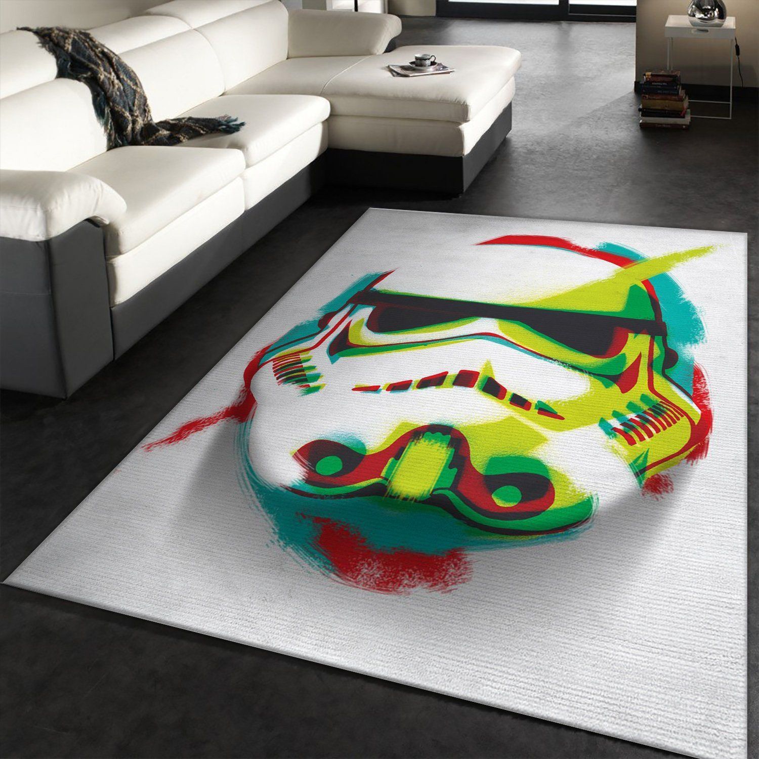 Lime Star War Area Rug Carpet