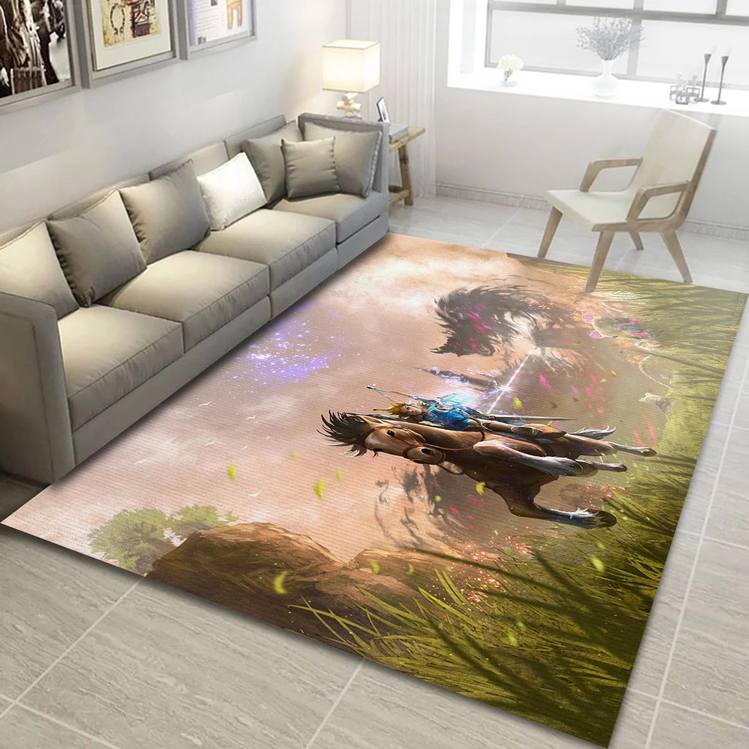 Link Gaming Area Rug