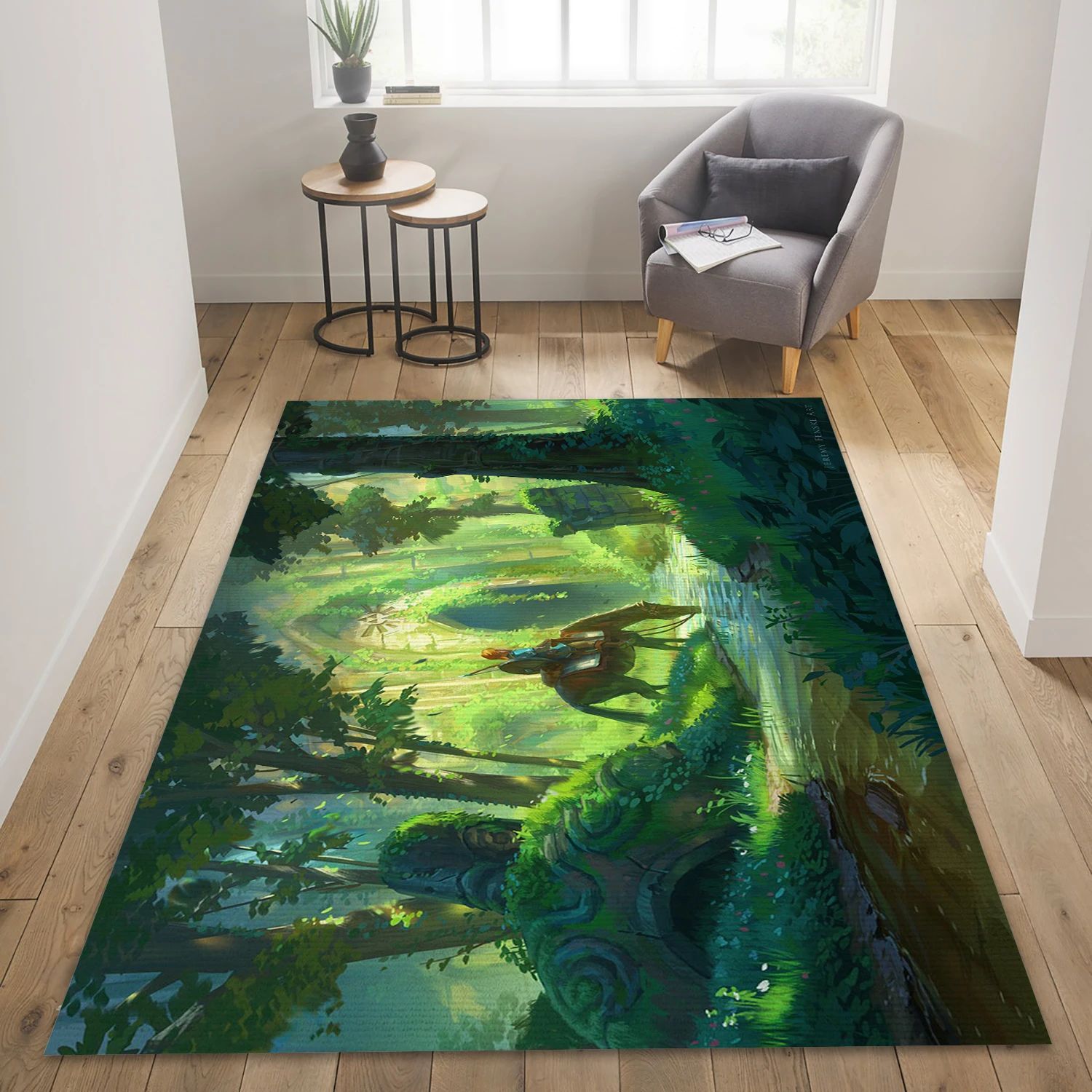 Link Video Game Reangle Rug