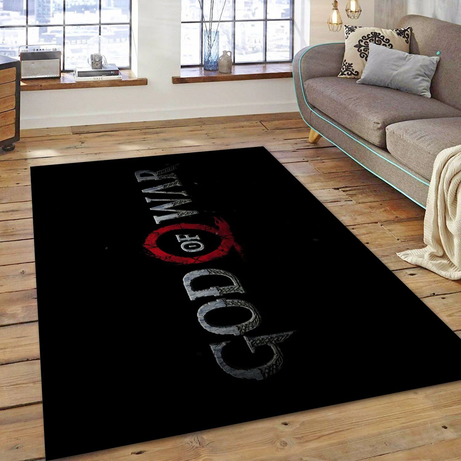 Logo Video Game Area Rug For Christmas