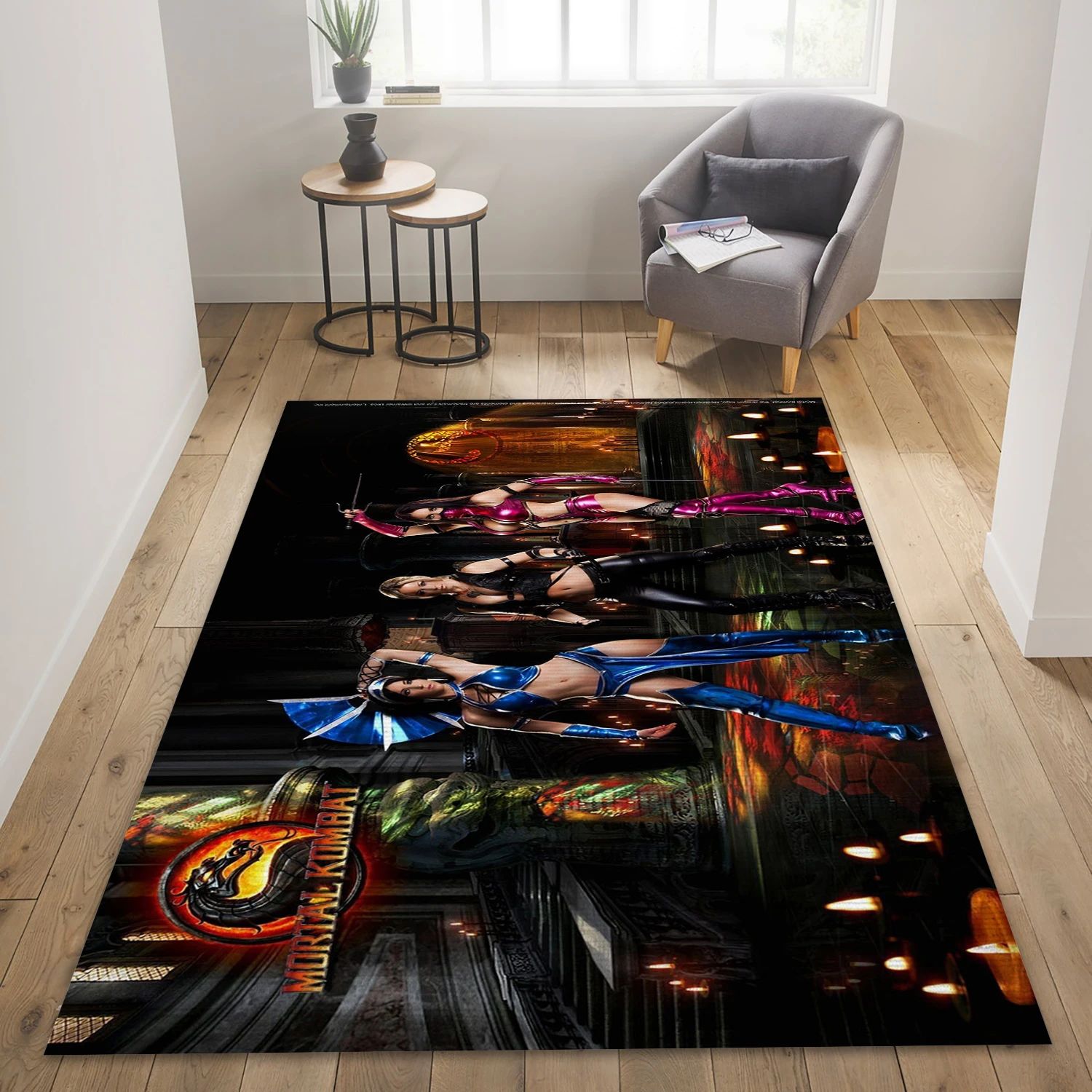 Logo Video Game Reangle Rug