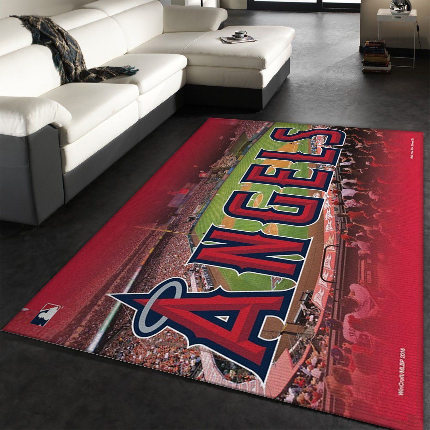 Los Angeles Angels Wincraft Area Rug For Christmas