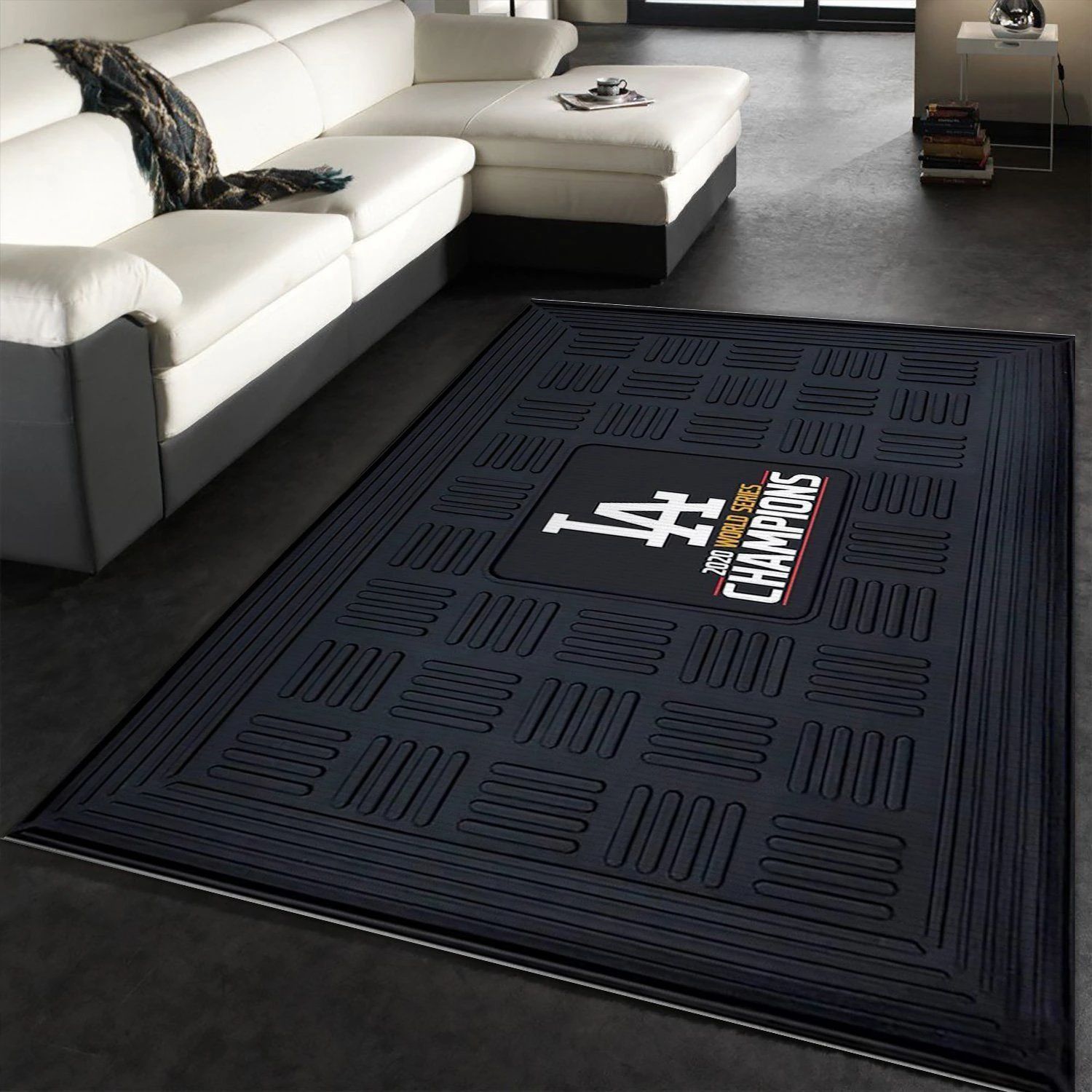 Los Angeles Dodgers 2020 World Series Champions Area Rug For Christmas, Living room and bedroom Rug, Christmas Gift US Decor - Indoor Outdoor Rugs