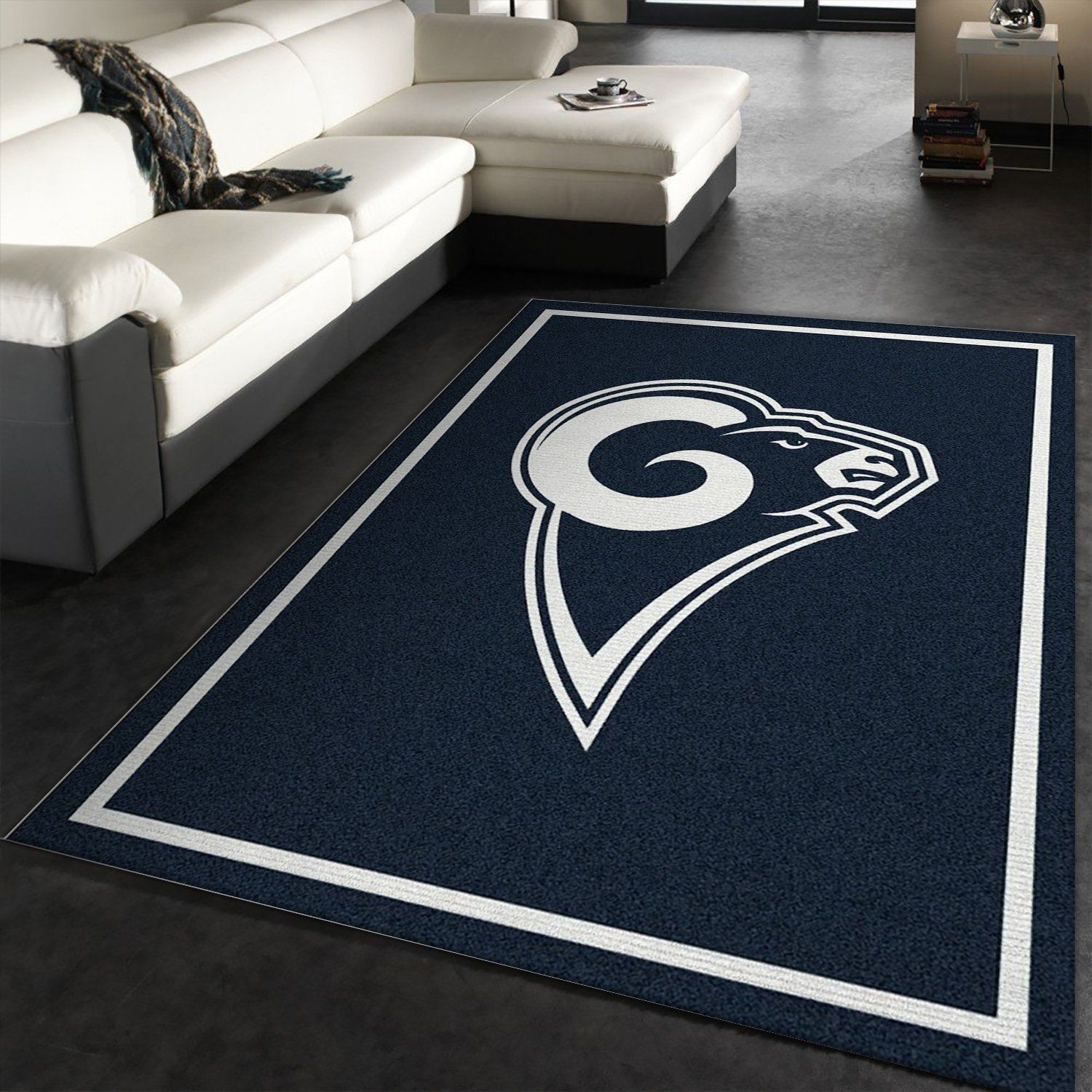 Los Angeles Rams Imperial Spirit Rug NFL Area Rug