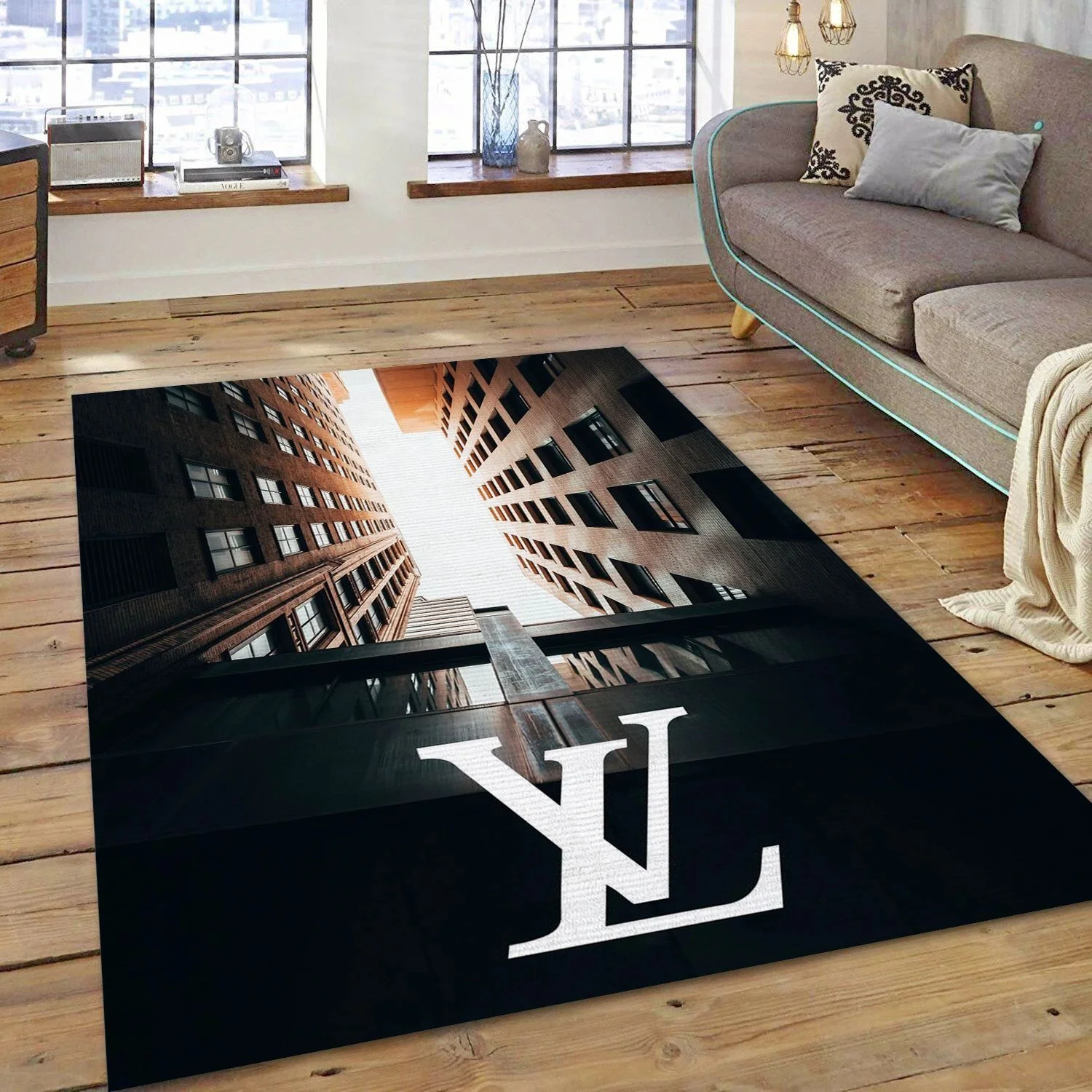 Louis Vuitton Living Room Rug - Peto Rugs
