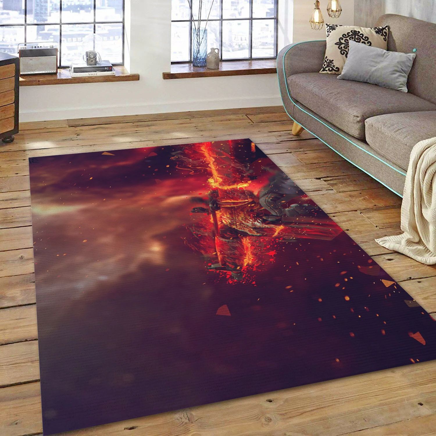 M4a4 Howl Gaming Area Rug