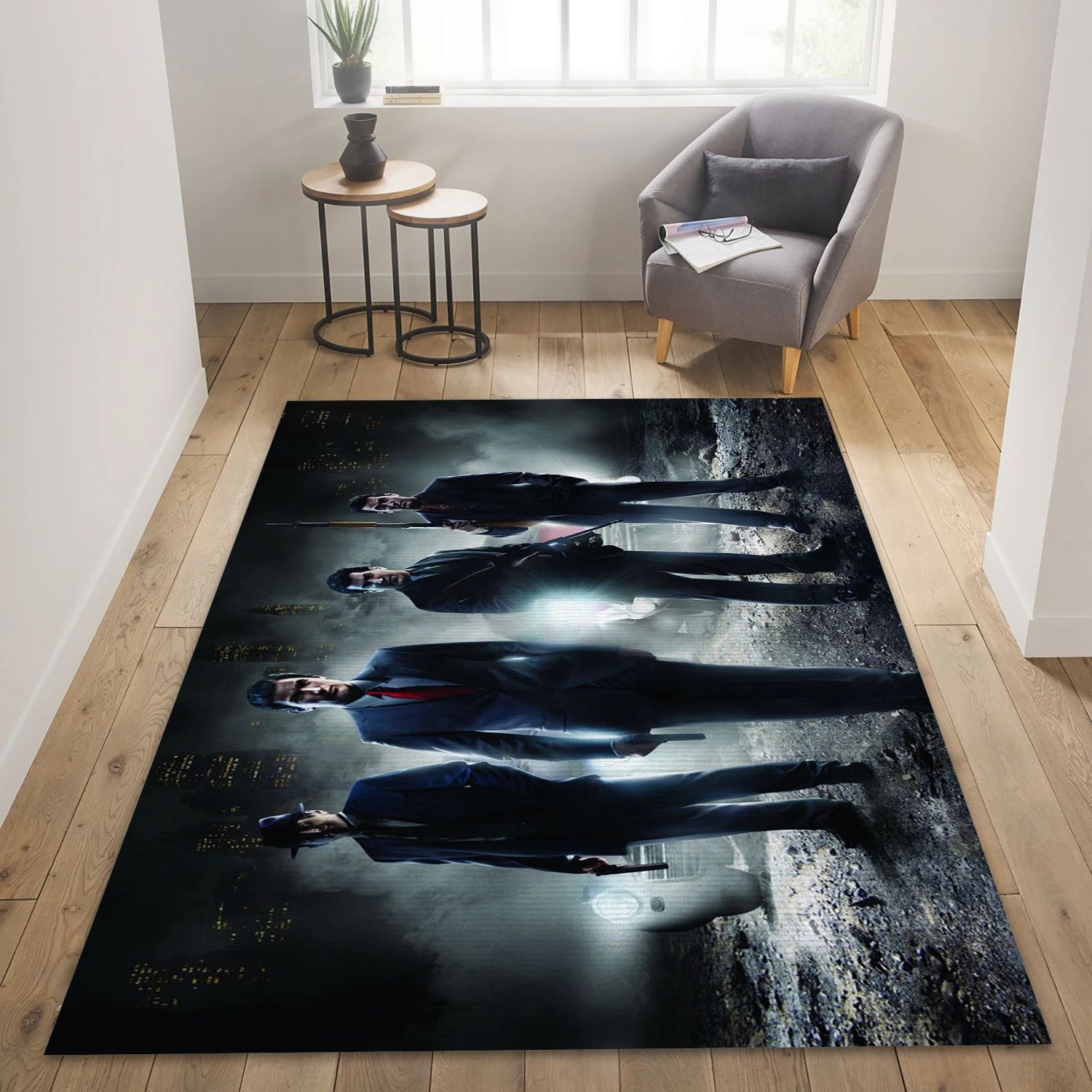 Mafia Ii Video Game Reangle Rug