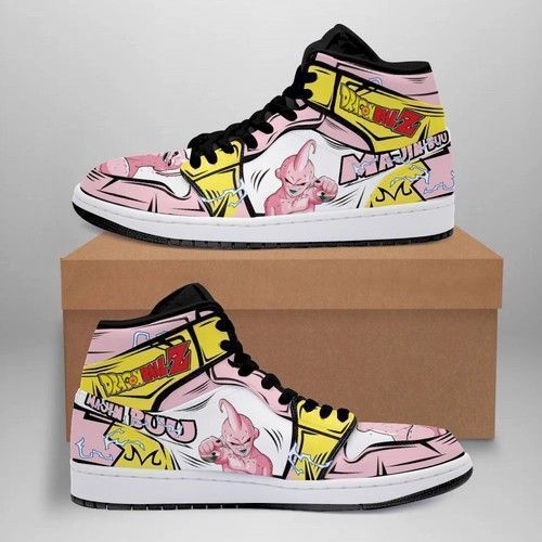 Majin Buu Dragon Ball Air Jordan Aj1081 Shoes Sport Sneakers