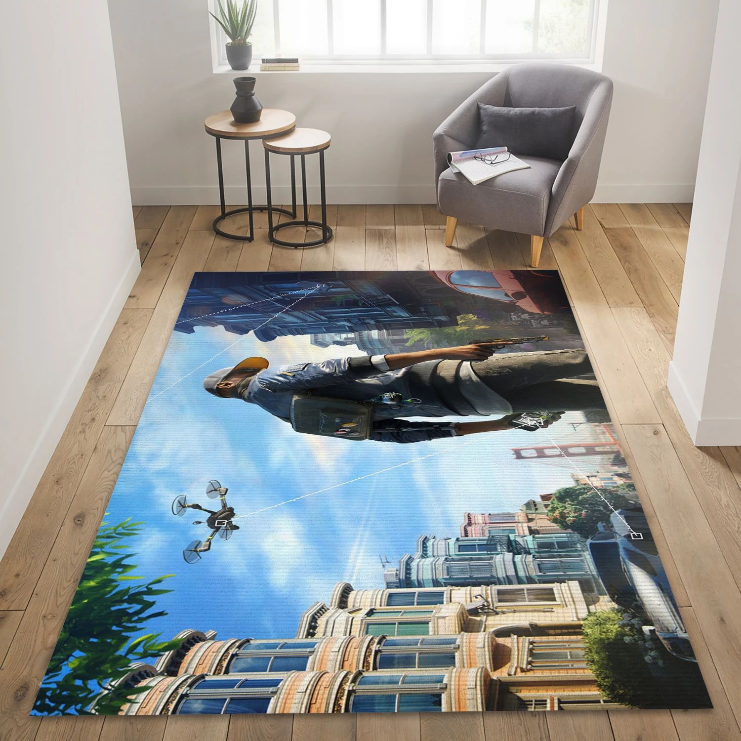 Marcus Video Game Reangle Rug