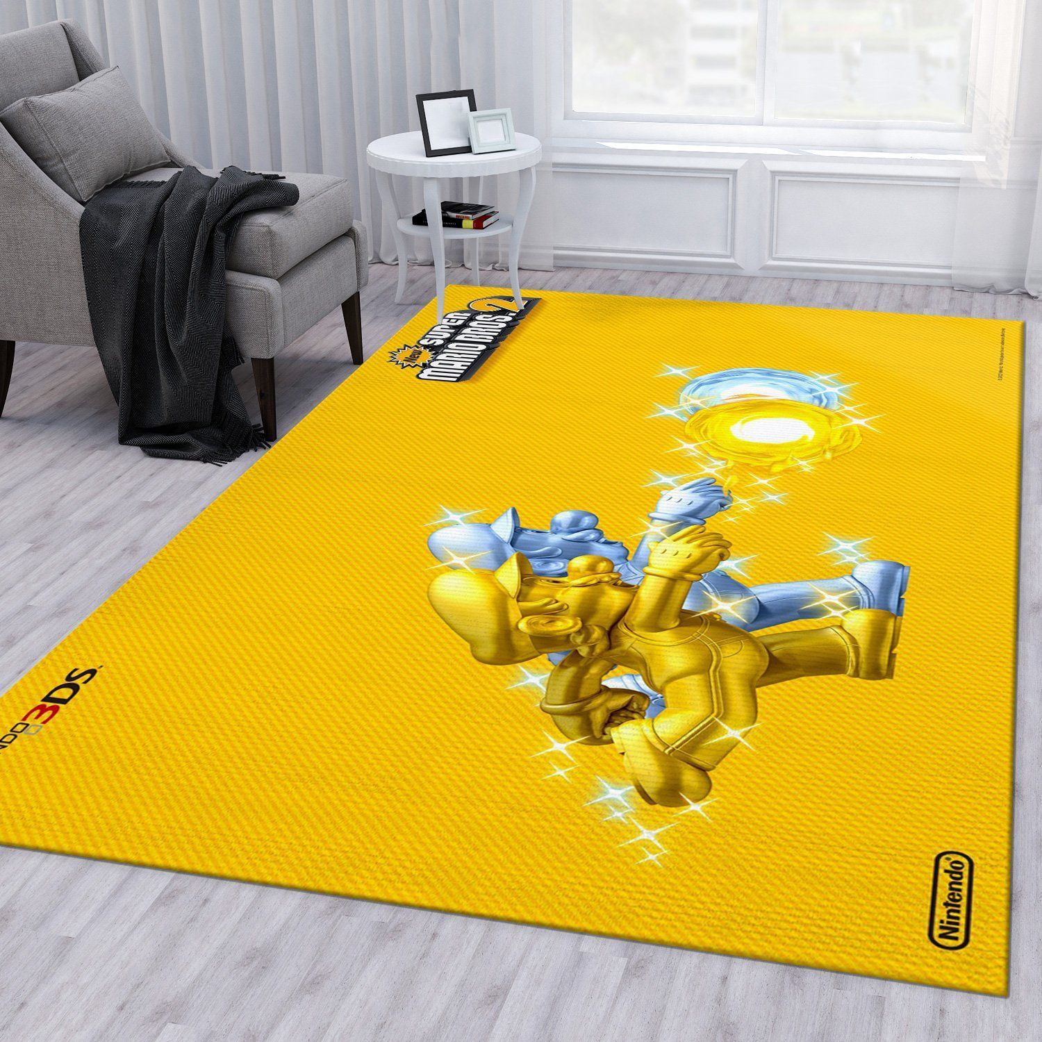 Mario Ver2 Gaming Area Rug Bedroom Rug US Gift Decor - Indoor Outdoor Rugs