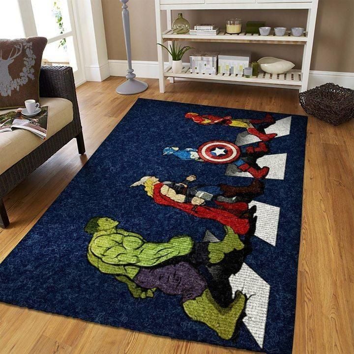 Marvel Superhero Area Rug - Indoor Outdoor Rugs