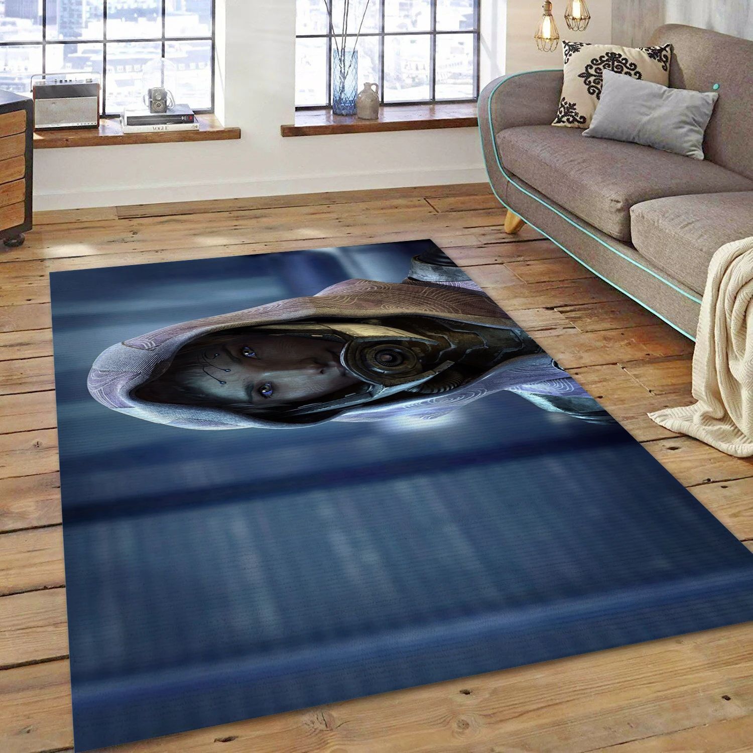 Mass Effect 446 Video Game Reangle Rug