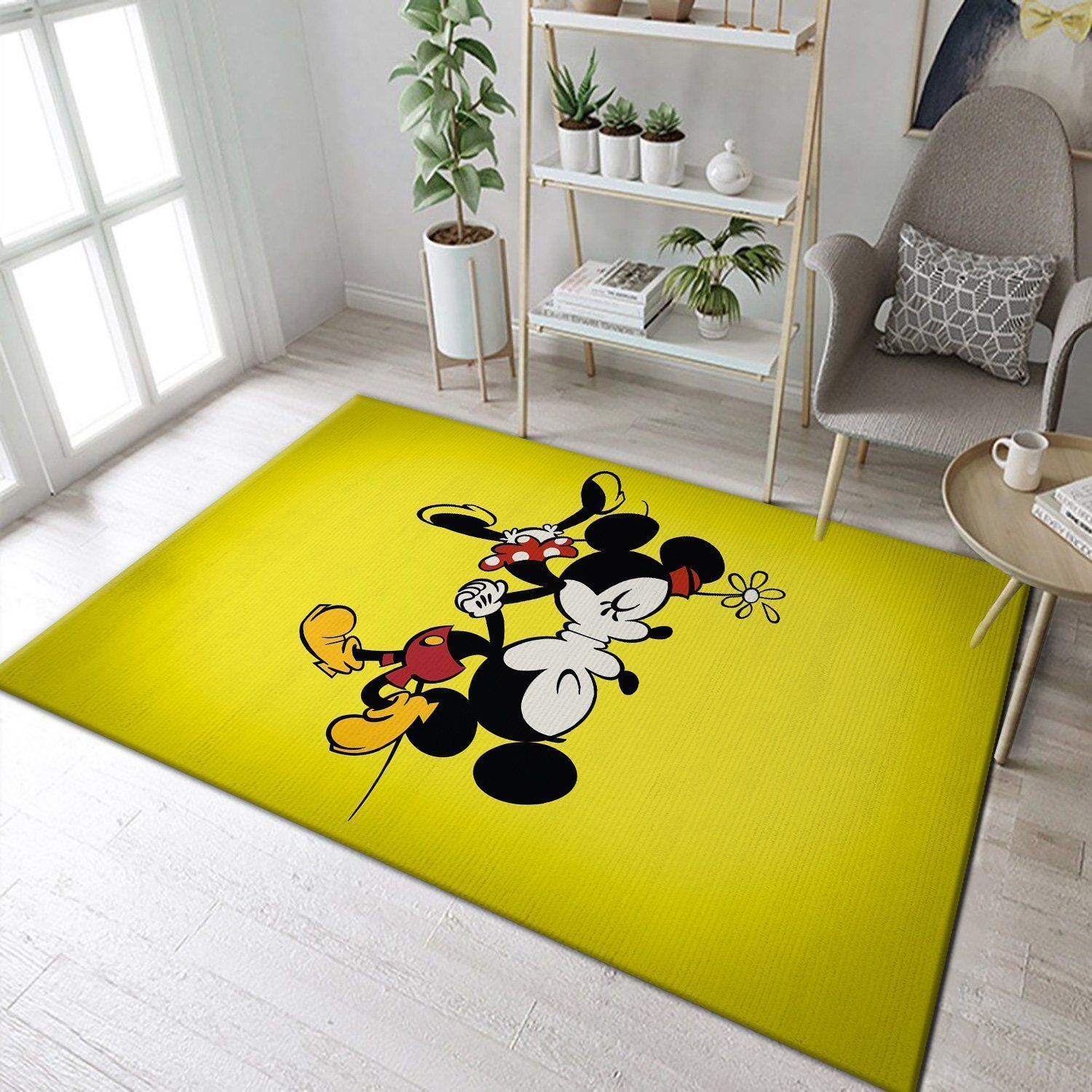 Mickey Mouse Area Rug Christmas Gift Disney Carpet B0609189 Floor Decor The US Decor - Indoor Outdoor Rugs