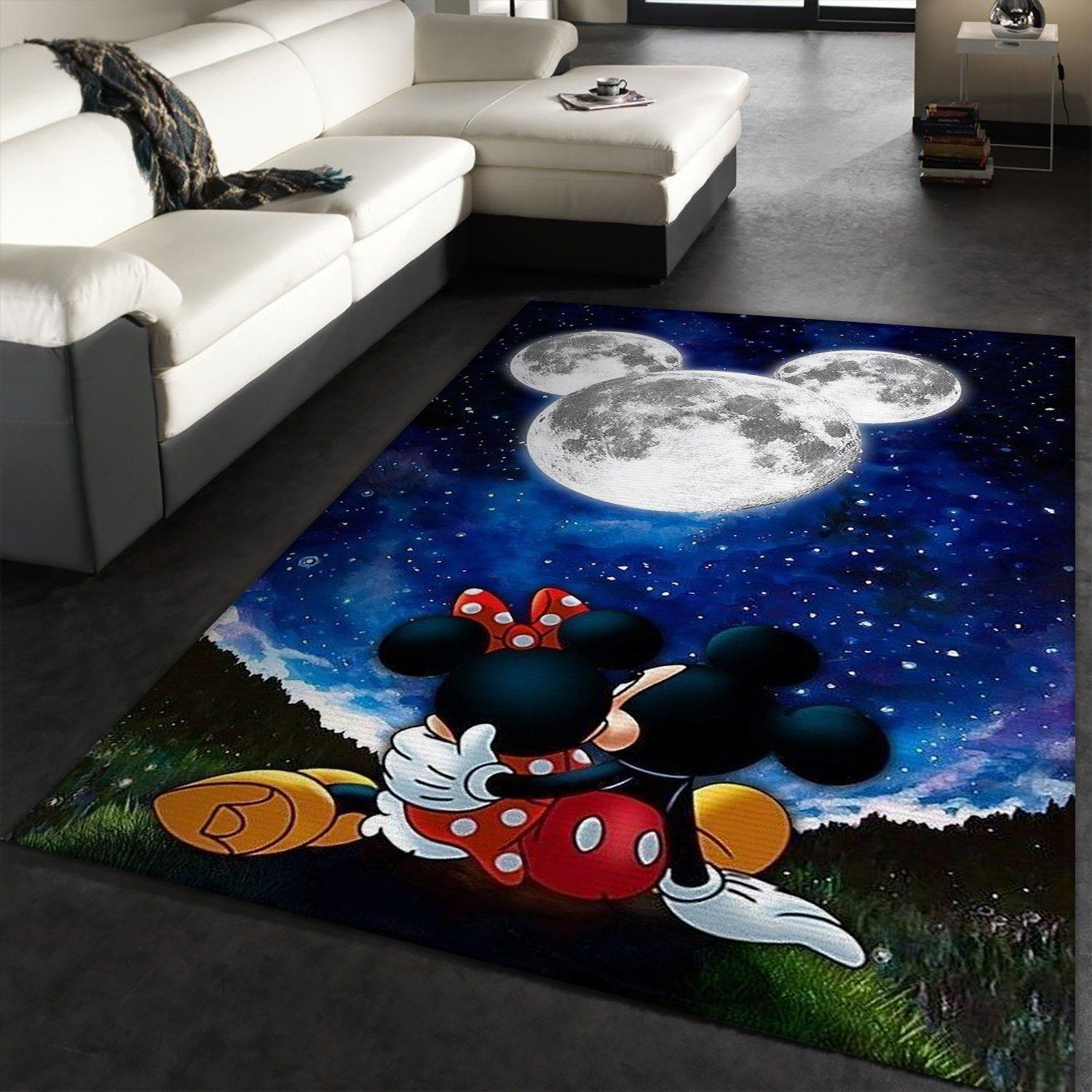 Mickey Mouse Area Rug Christmas Gift Disney Carpet B110924 Floor Decor The US Decor - Indoor Outdoor Rugs