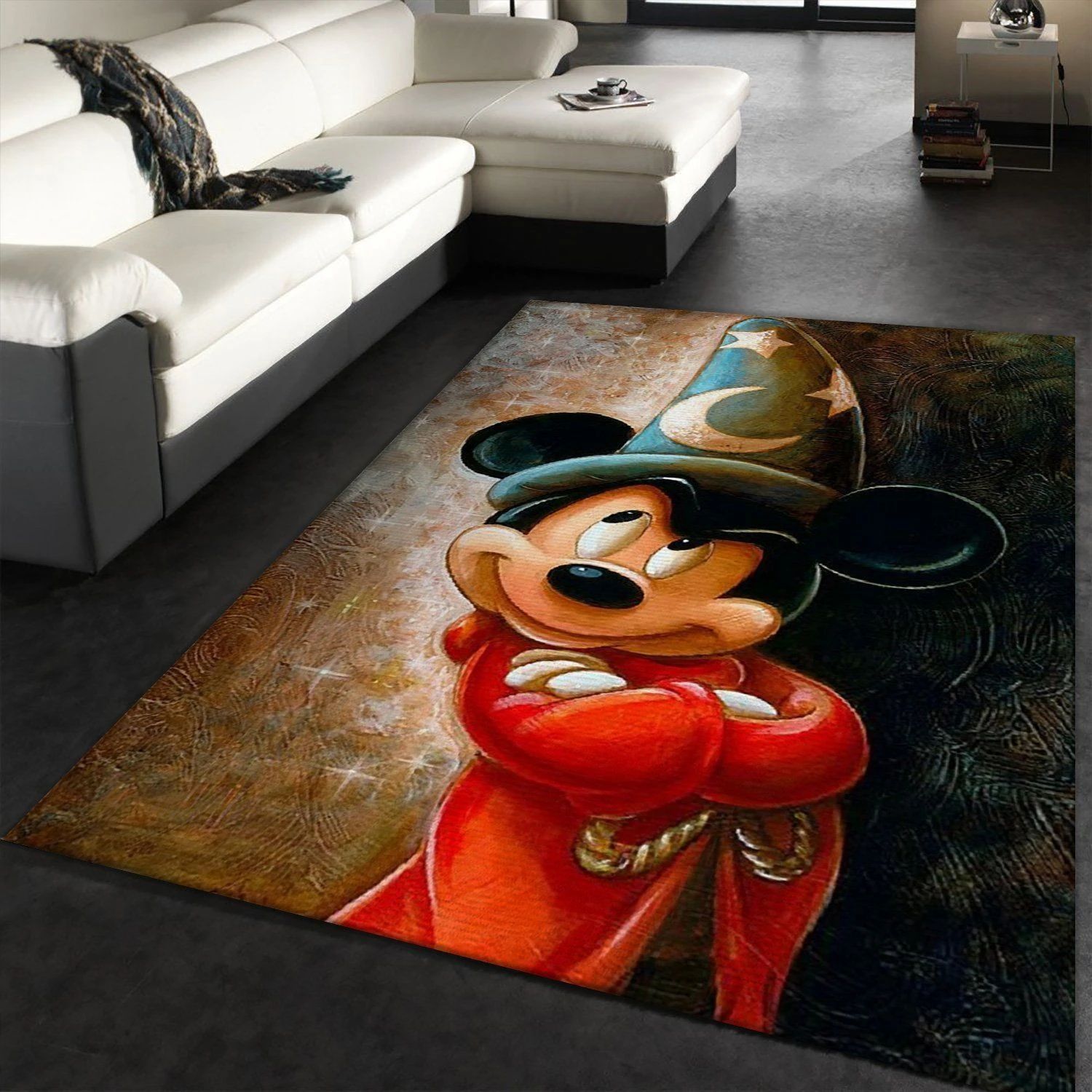 Mickey Mouse Area Rugs Living Room Carpet Floor Decor The US Decor - Indoor Outdoor Rugs