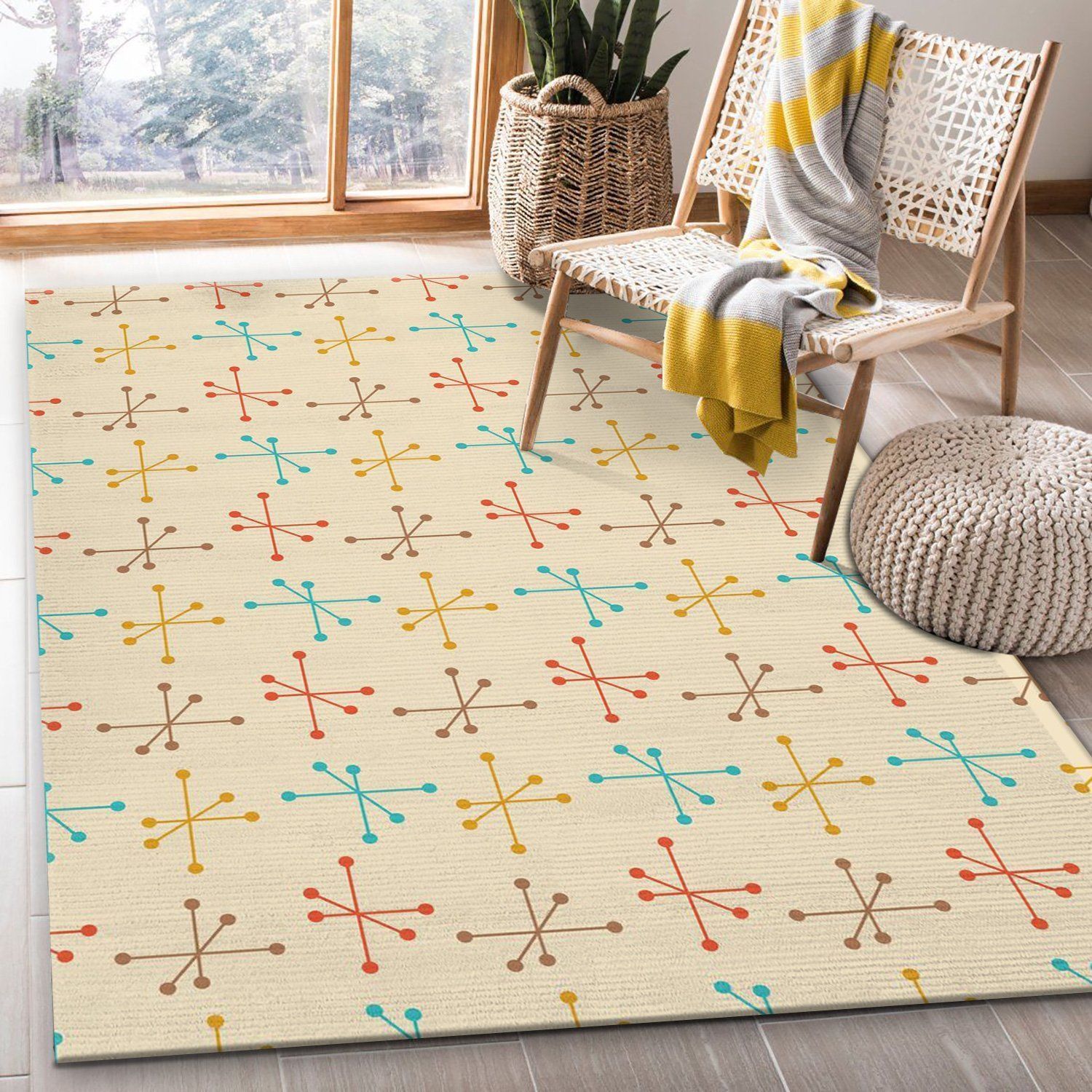 Midcentury Pattern 109 Area Rug